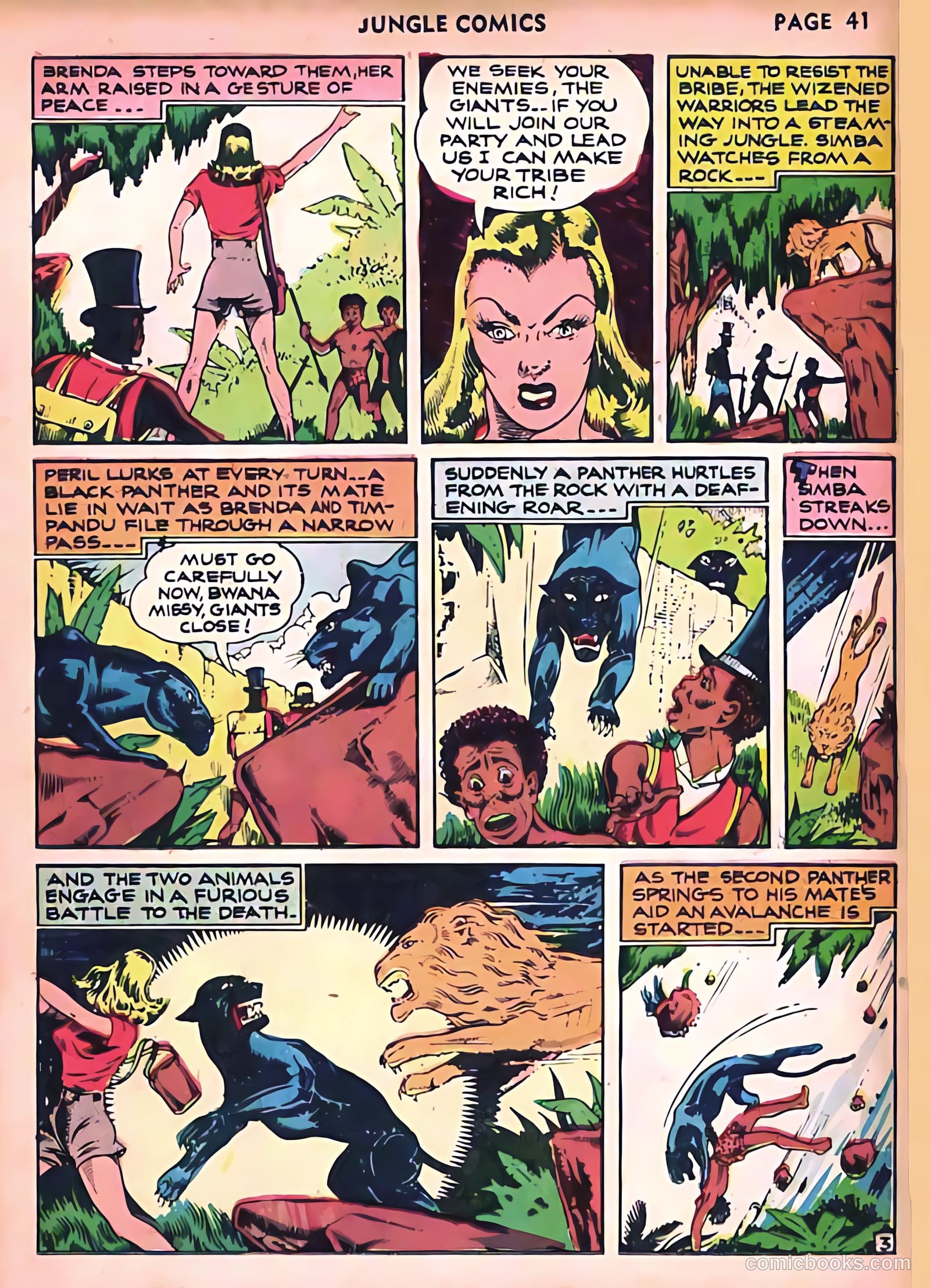 Jungle Comics #24 (1941) — page 43 of 68