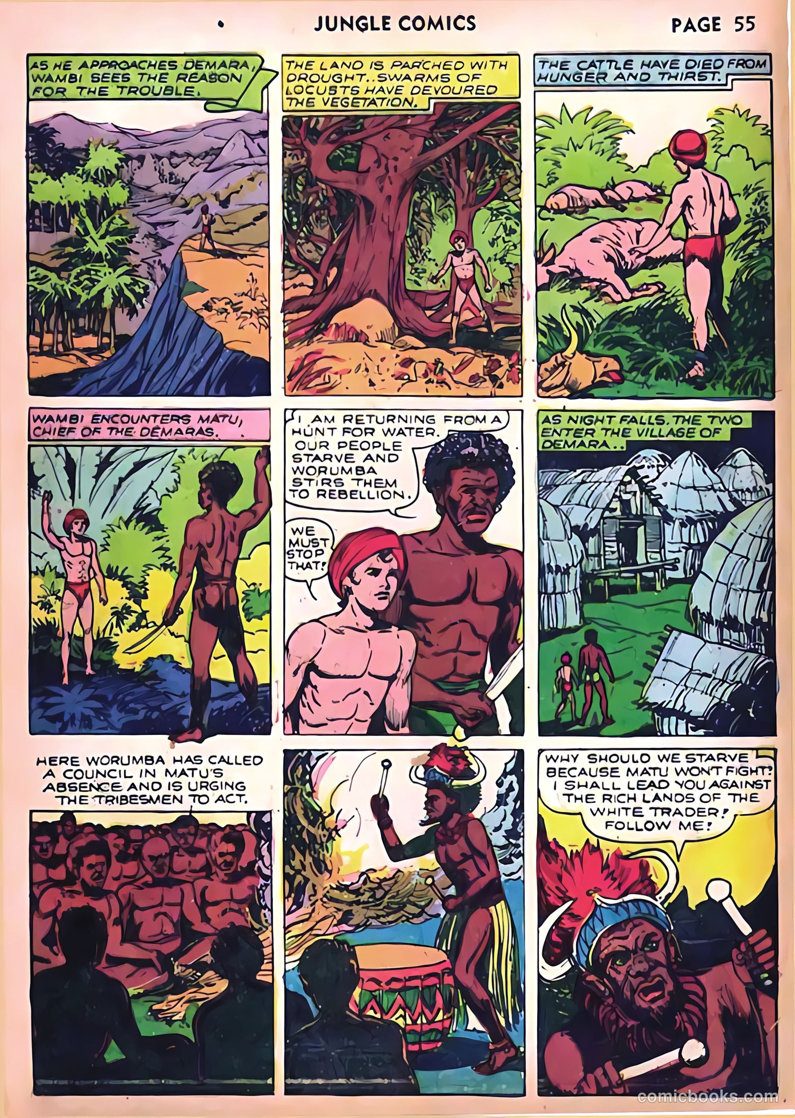 Jungle Comics #24 (1941) — page 57 of 68