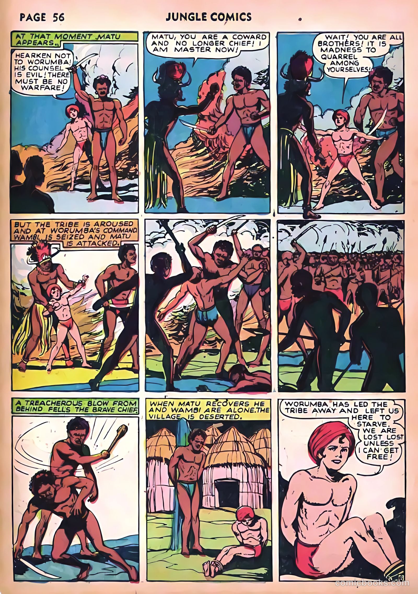 Jungle Comics #24 (1941) — page 58 of 68