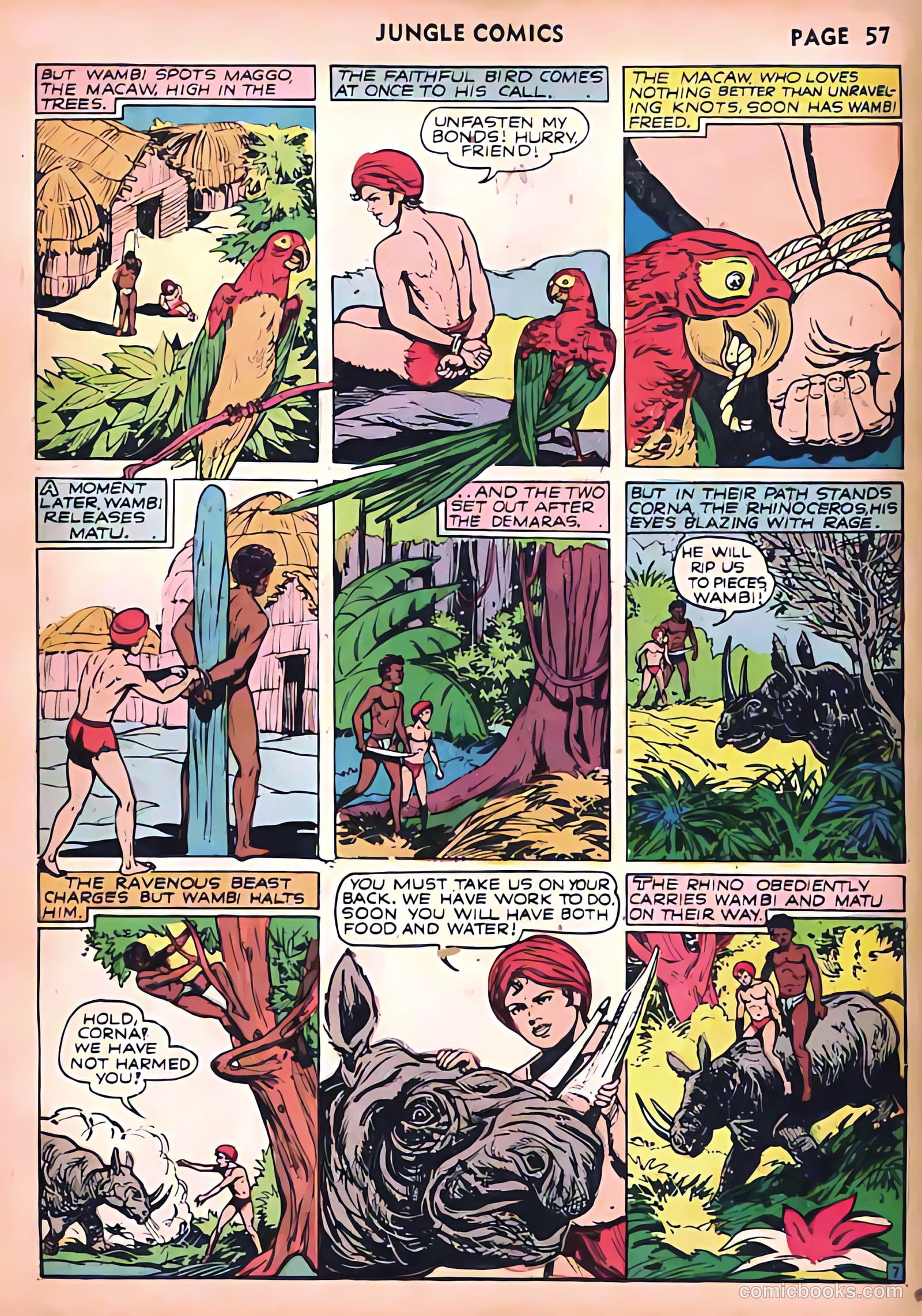 Jungle Comics #24 (1941) — page 59 of 68