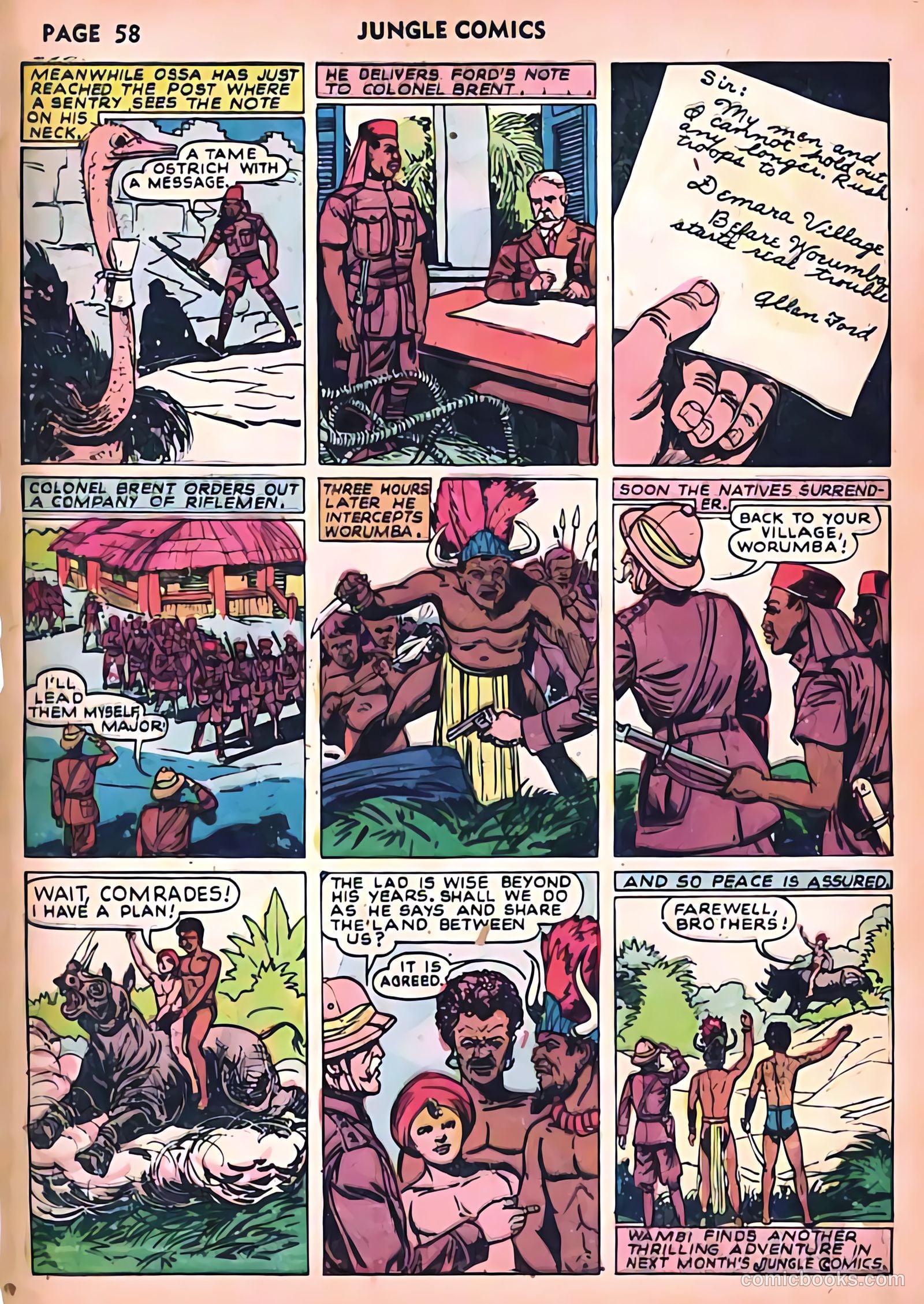 Jungle Comics #24 (1941) — page 60 of 68