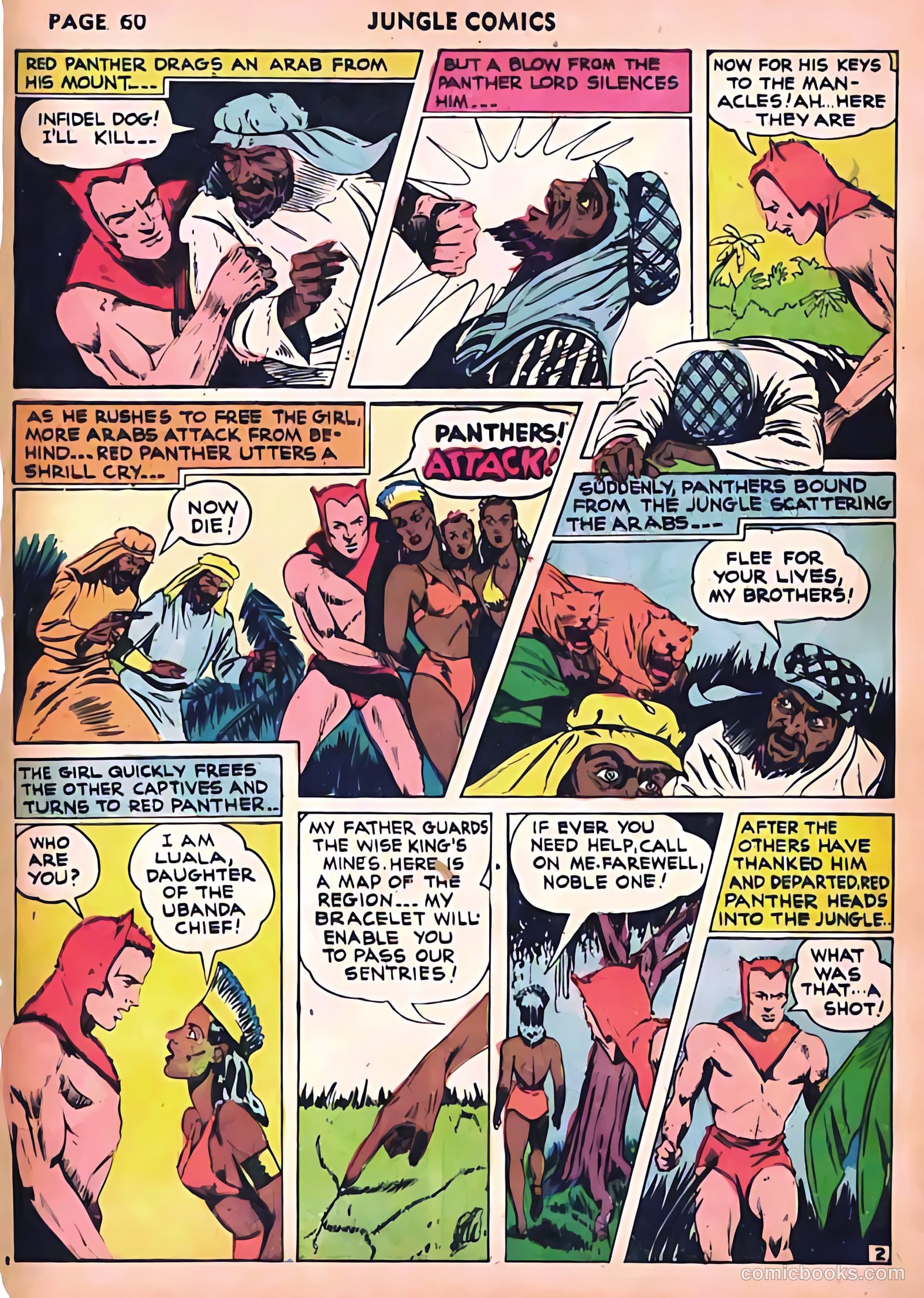 Jungle Comics #24 (1941) — page 62 of 68