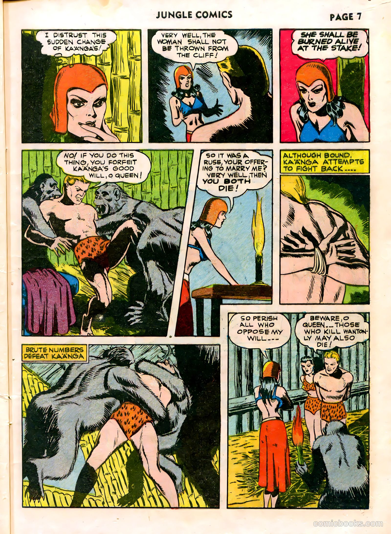 Jungle Comics #26 (1942) — page 9 of 68