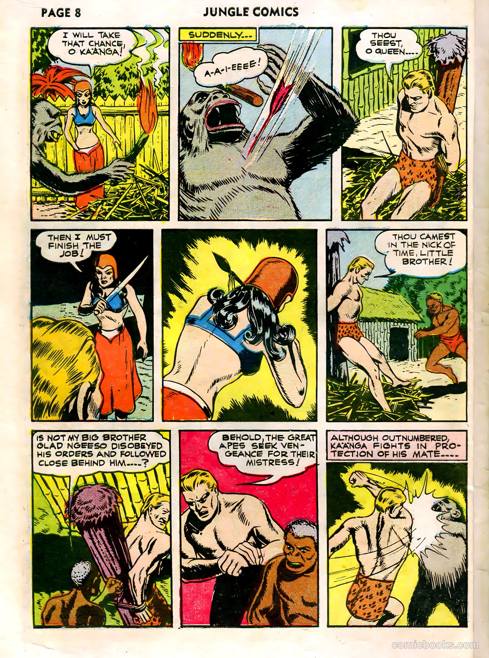 Jungle Comics #26 (1942) — page 10 of 68