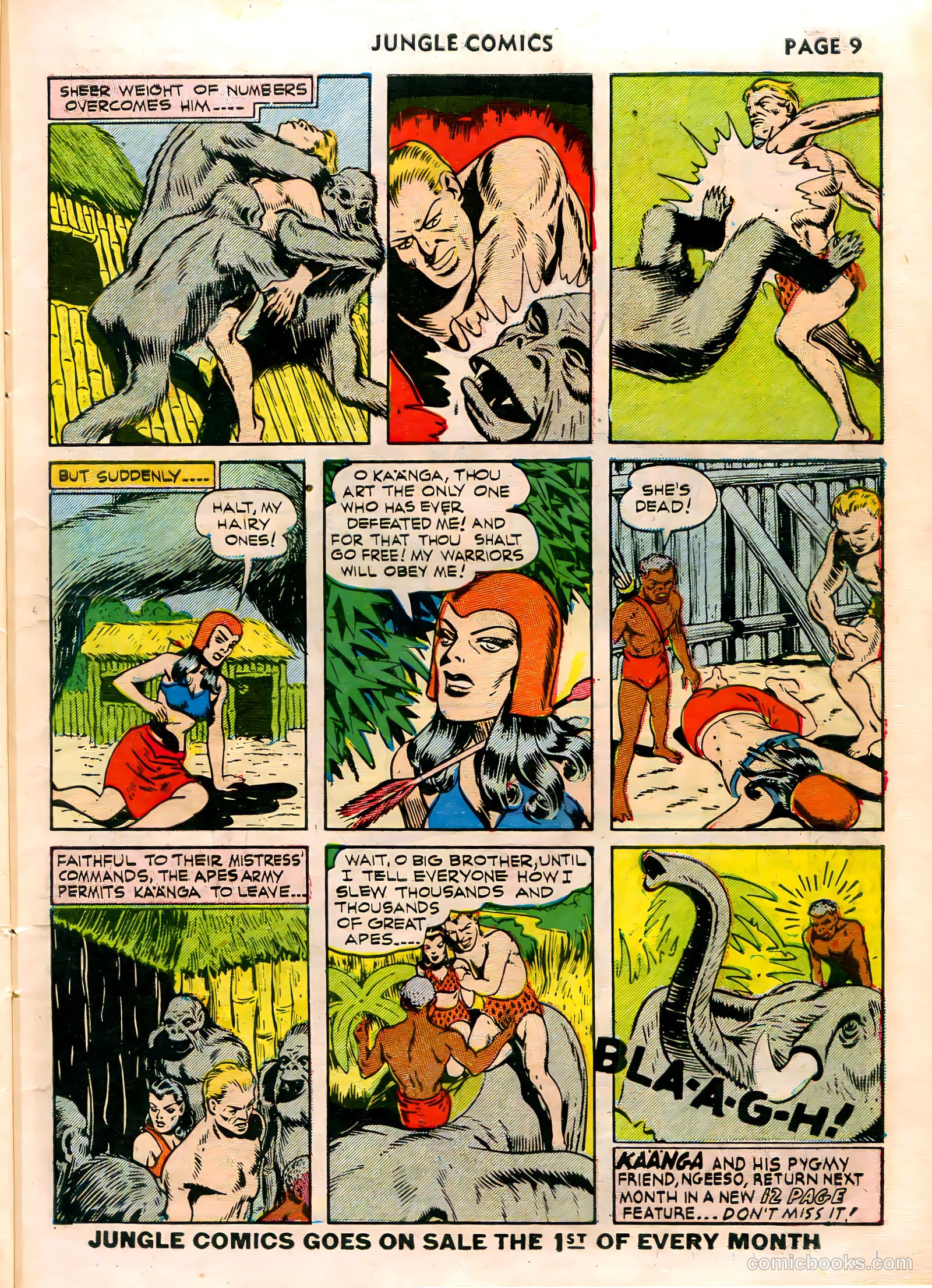 Jungle Comics #26 (1942) — page 11 of 68