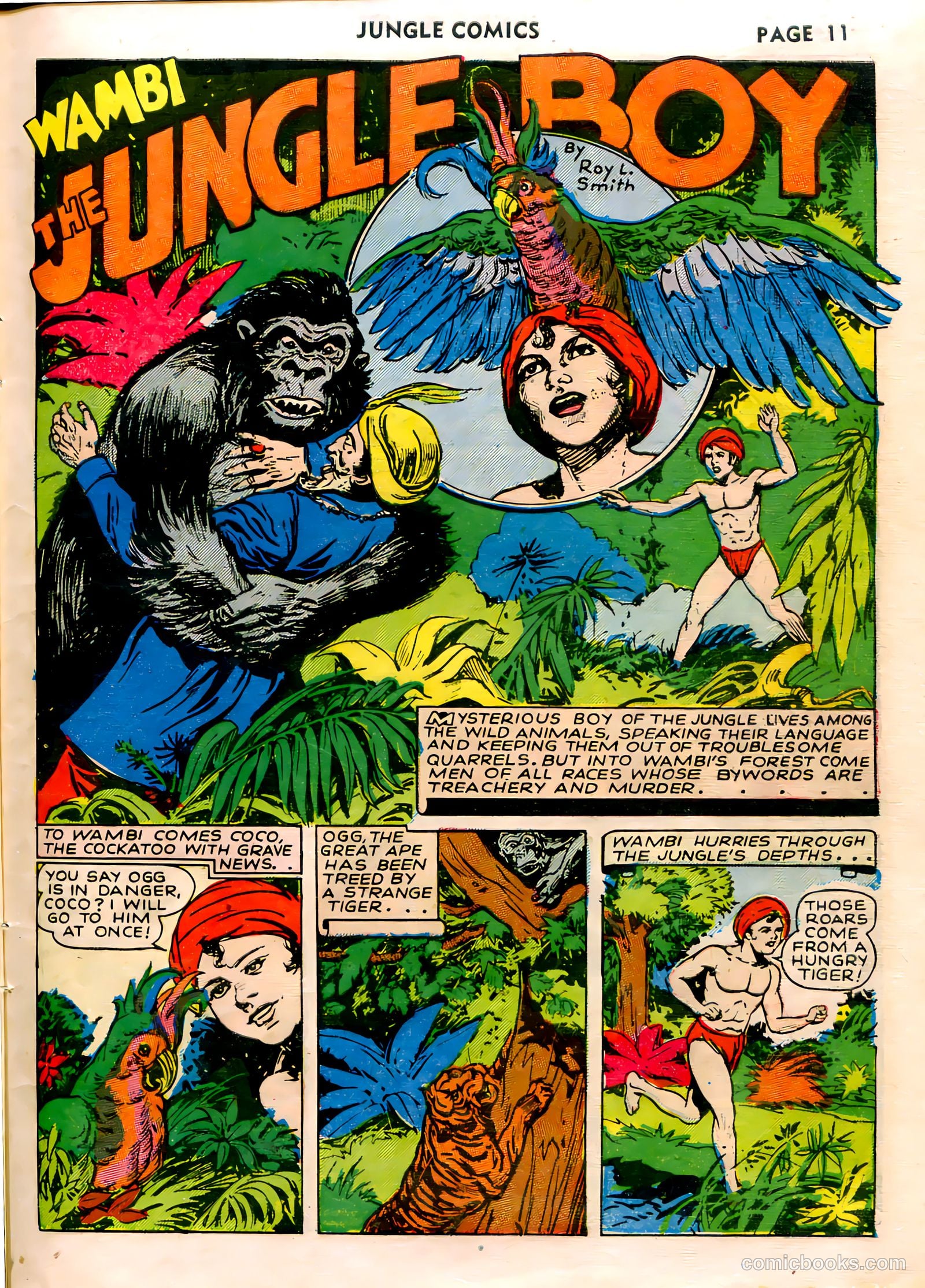 Jungle Comics #26 (1942) — page 13 of 68