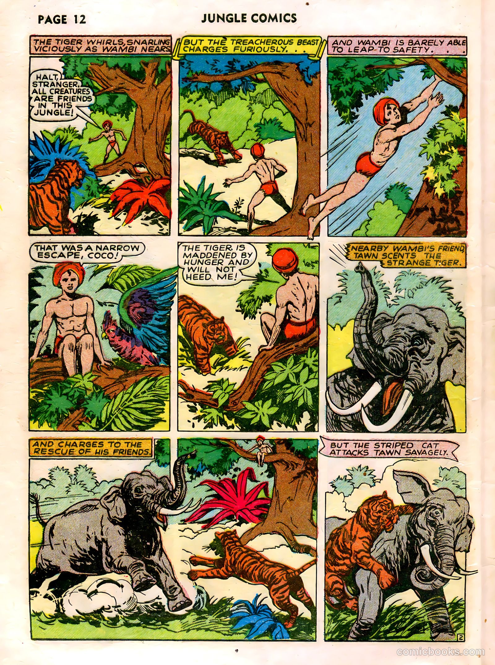 Jungle Comics #26 (1942) — page 14 of 68