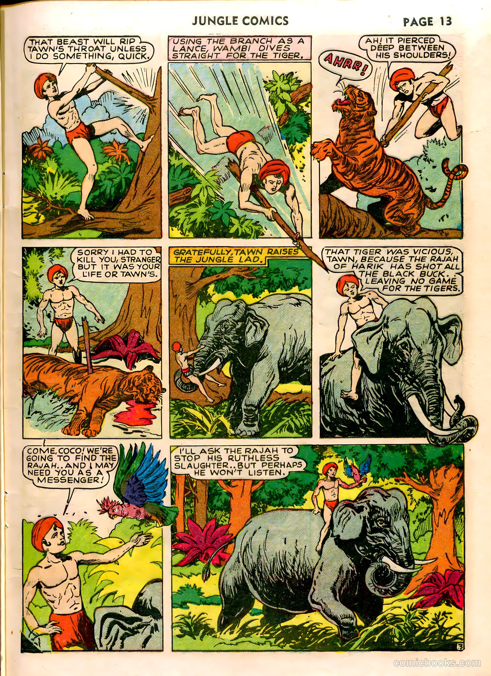 Jungle Comics #26 (1942) — page 15 of 68