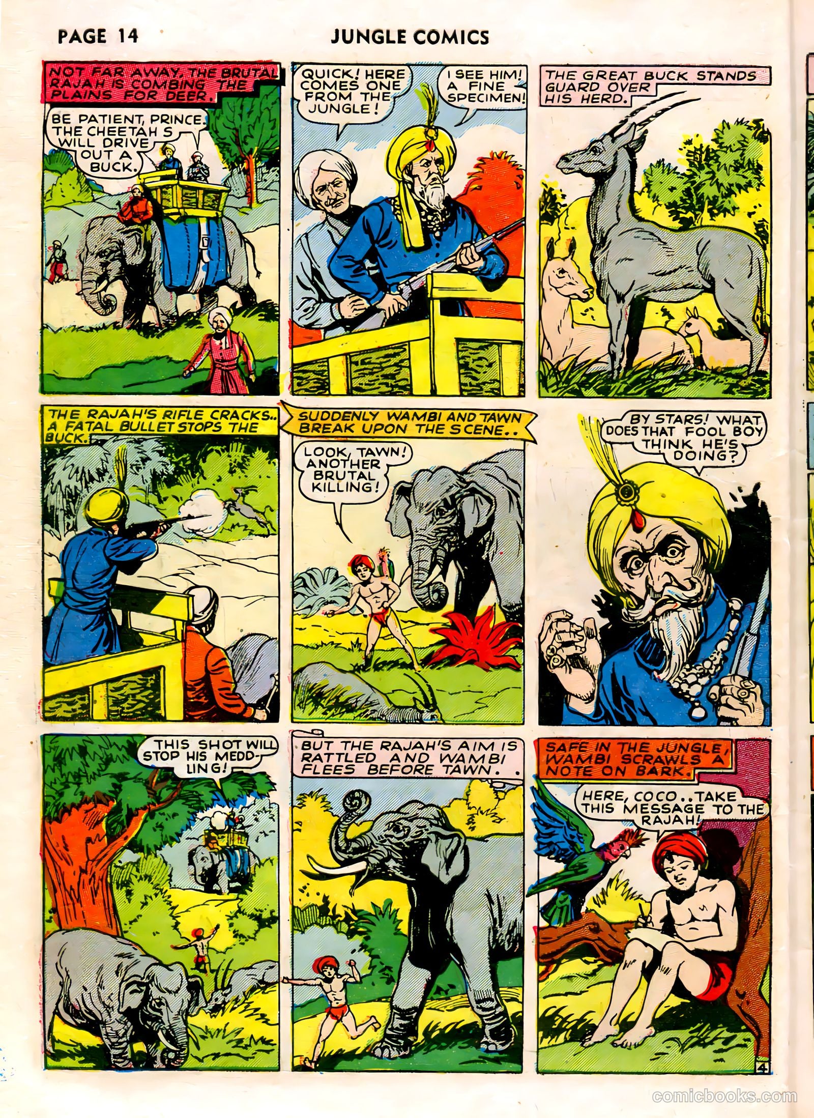 Jungle Comics #26 (1942) — page 16 of 68