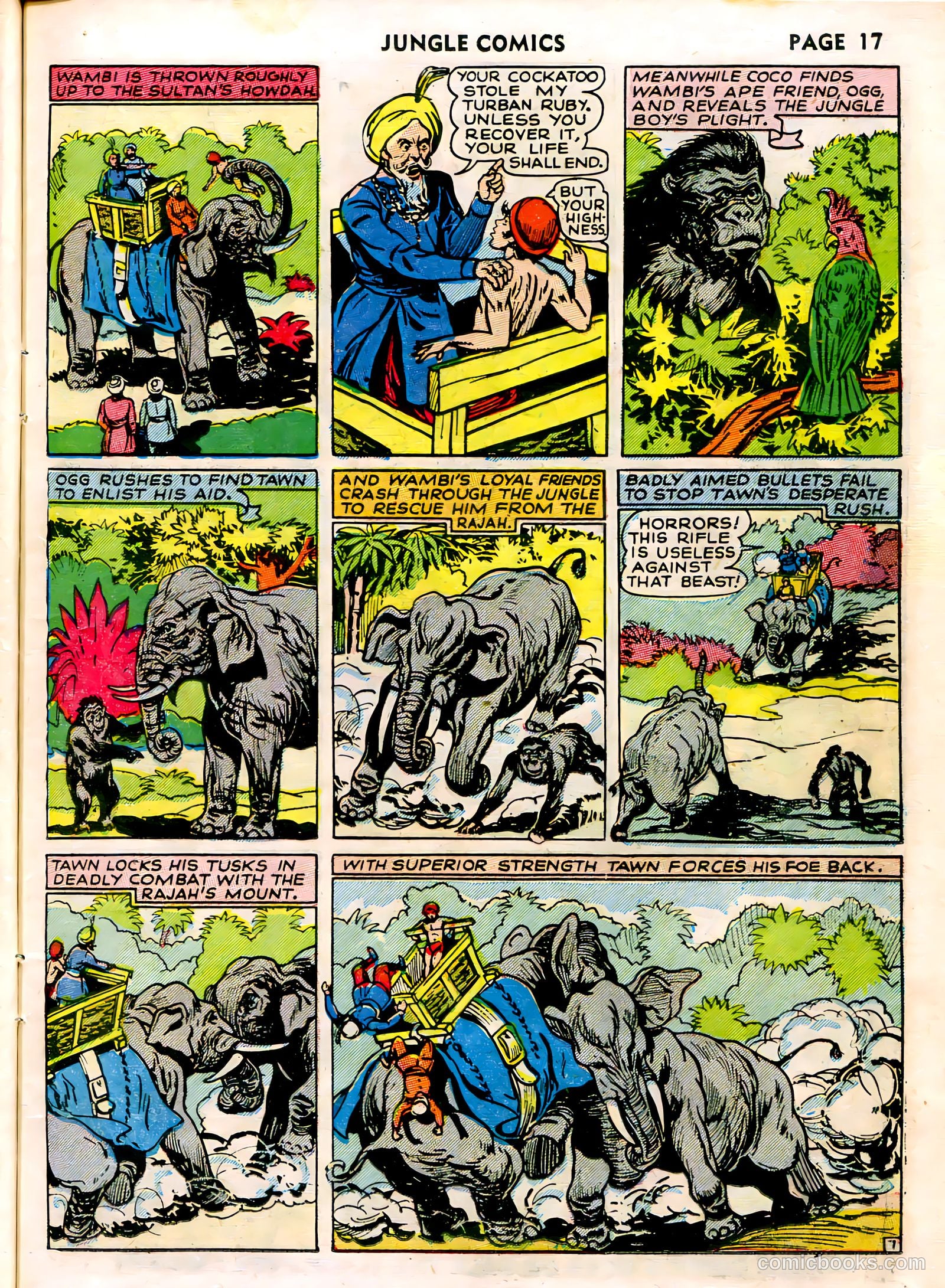 Jungle Comics #26 (1942) — page 19 of 68