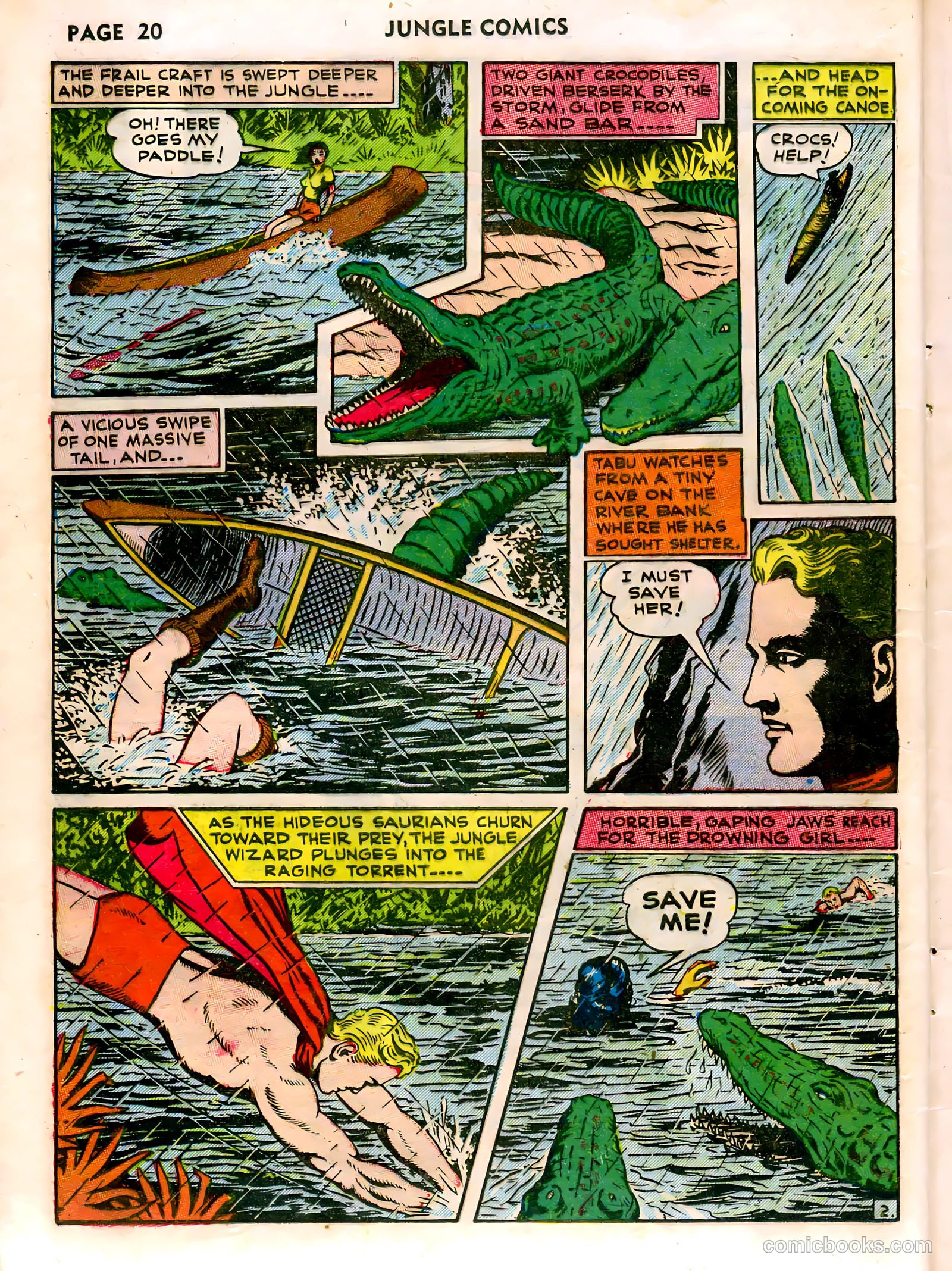 Jungle Comics #26 (1942) — page 22 of 68