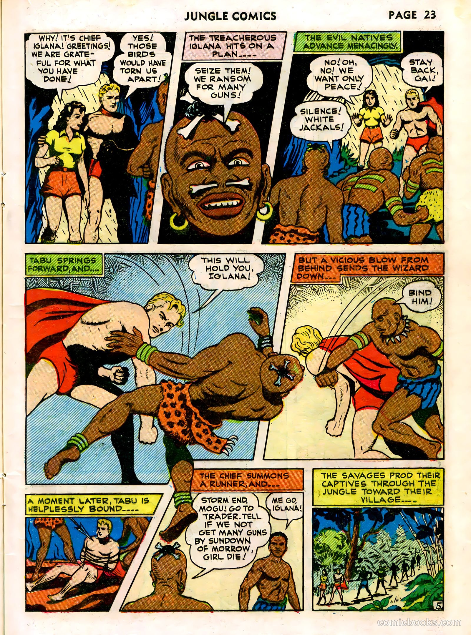 Jungle Comics #26 (1942) — page 25 of 68