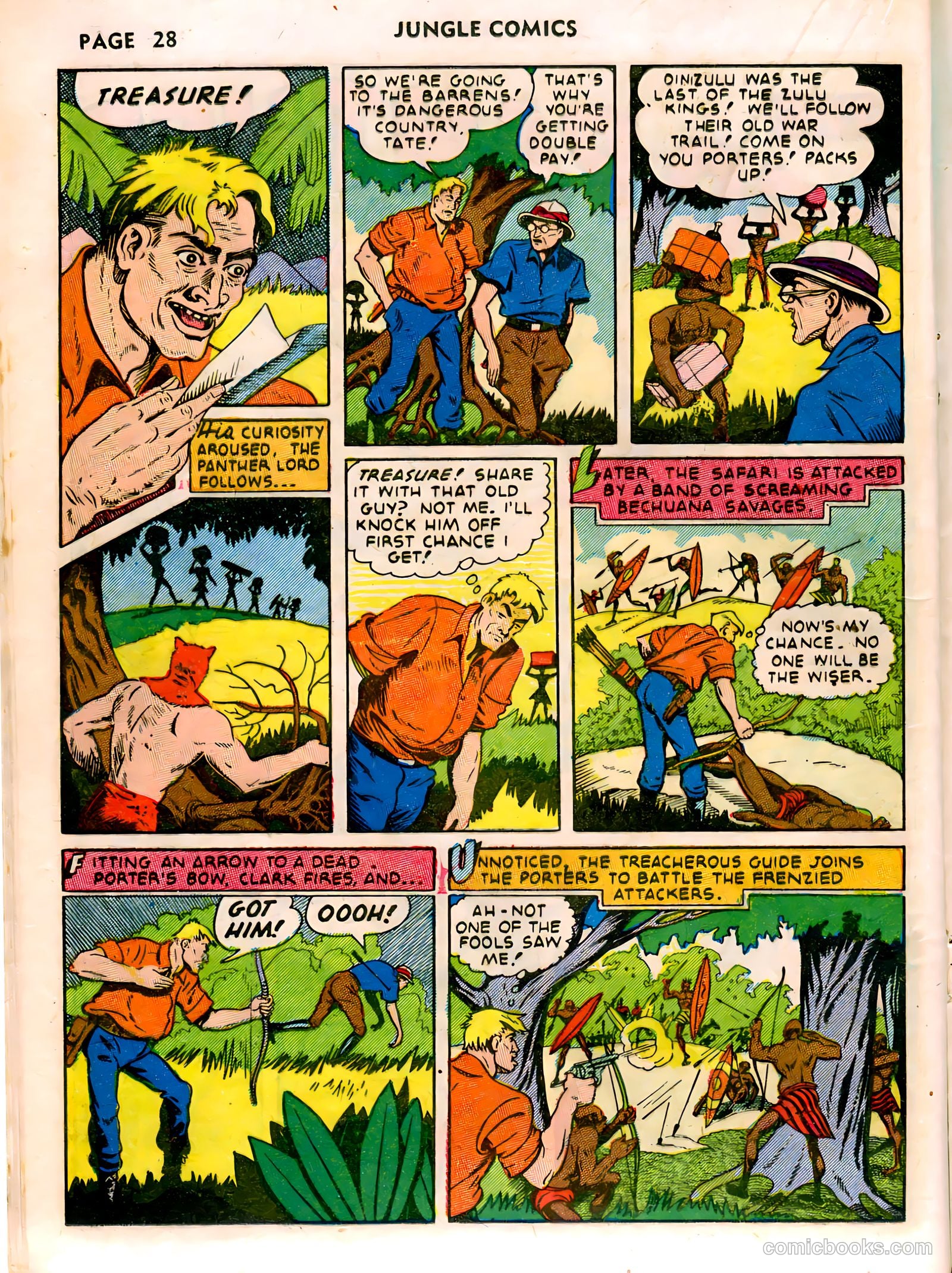 Jungle Comics #26 (1942) — page 30 of 68