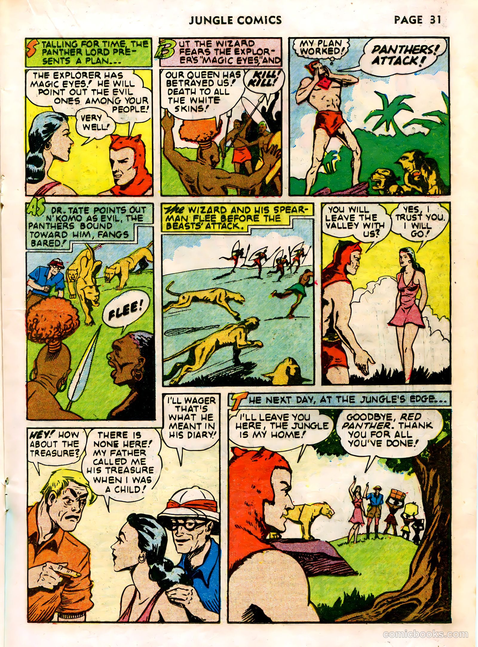 Jungle Comics #26 (1942) — page 33 of 68