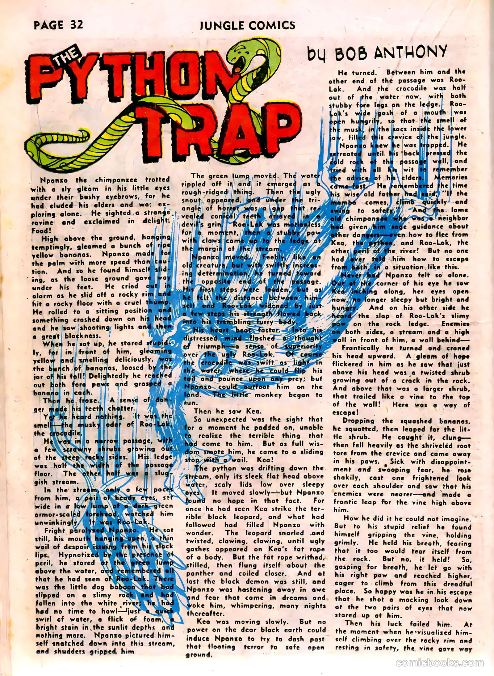 Jungle Comics #26 (1942) — page 34 of 68