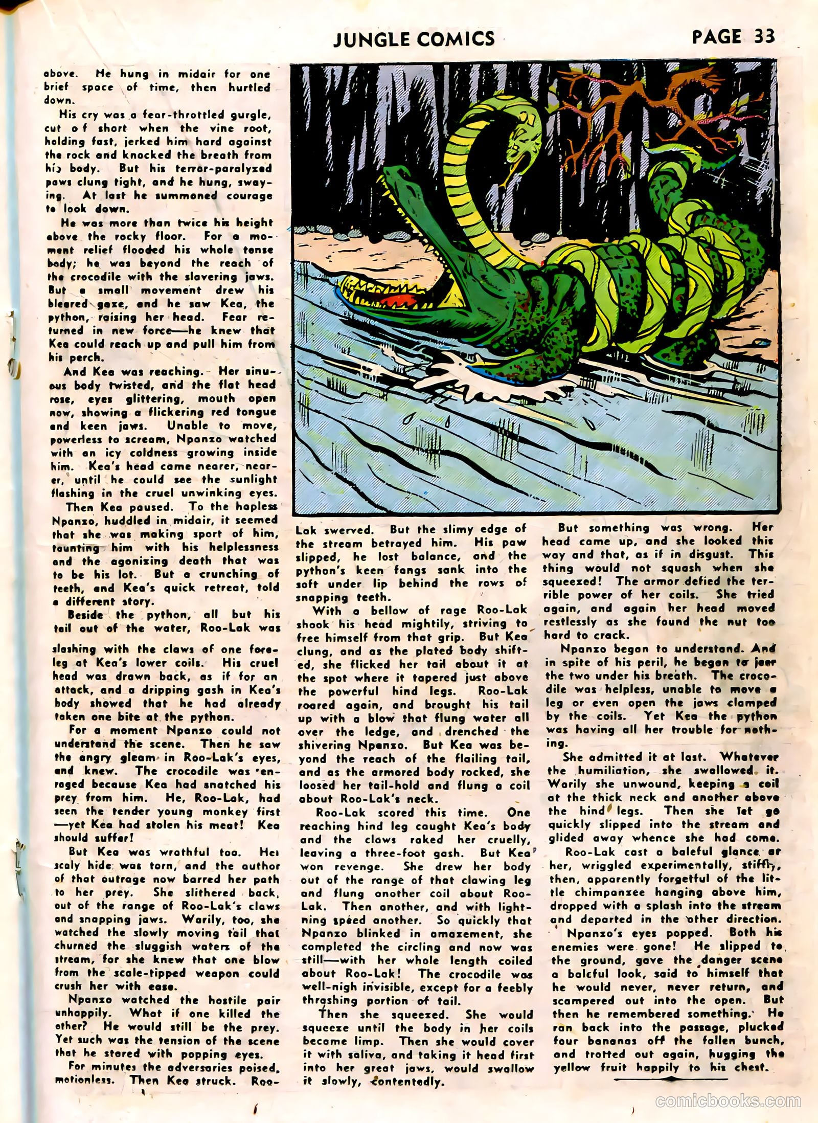 Jungle Comics #26 (1942) — page 35 of 68