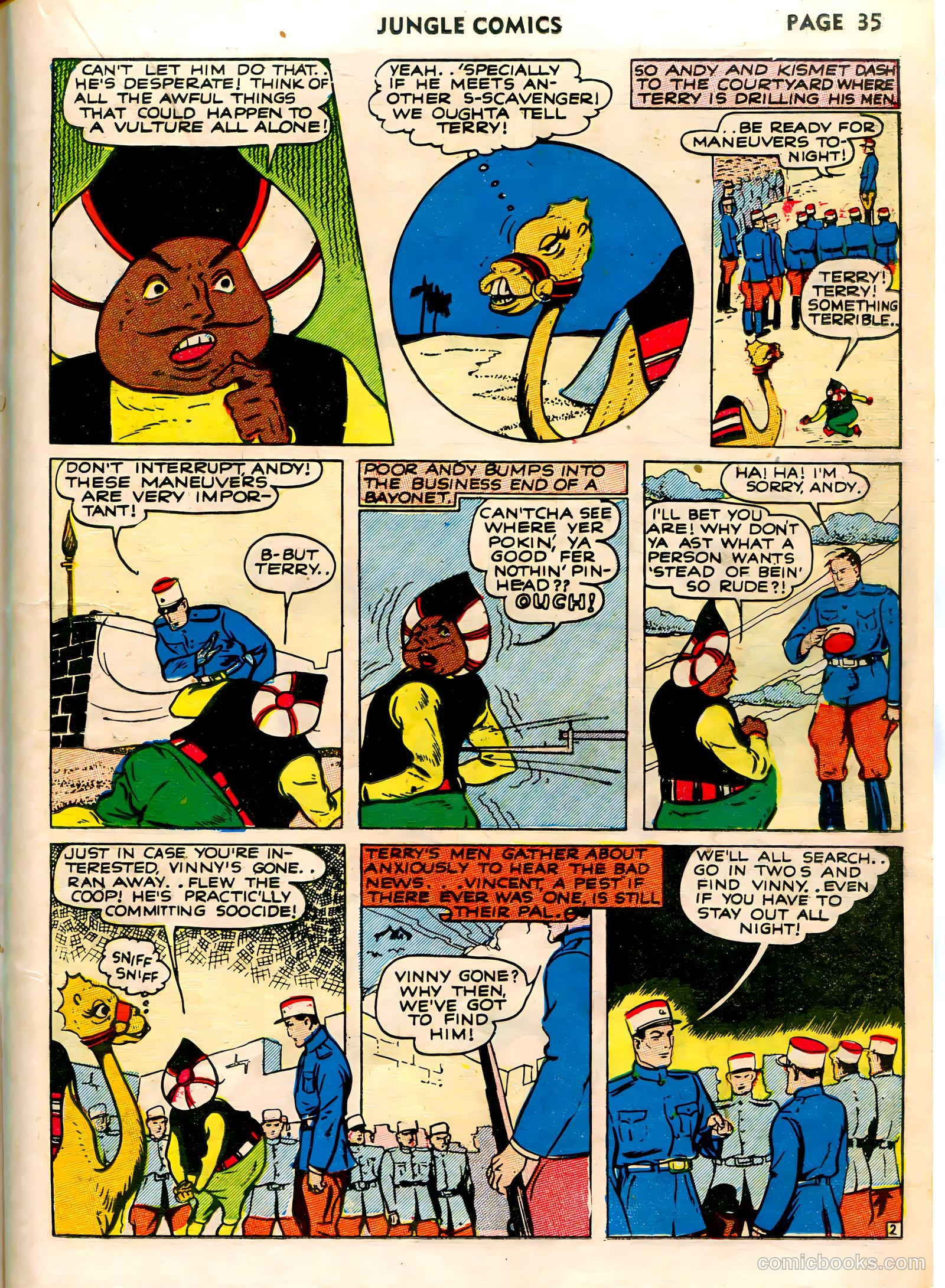 Jungle Comics #26 (1942) — page 37 of 68
