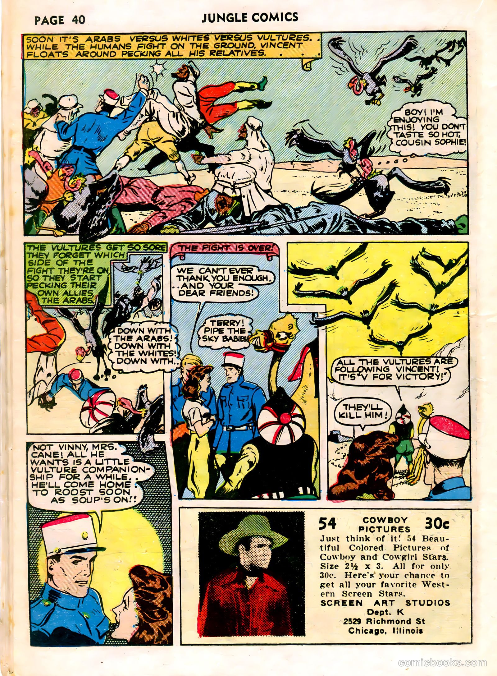 Jungle Comics #26 (1942) — page 42 of 68
