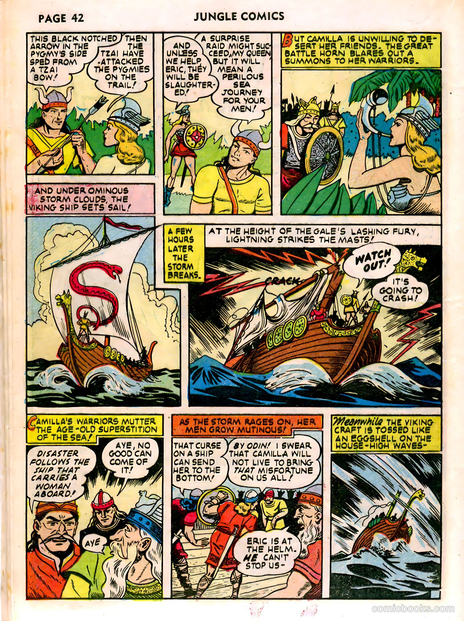 Jungle Comics #26 (1942) — page 44 of 68