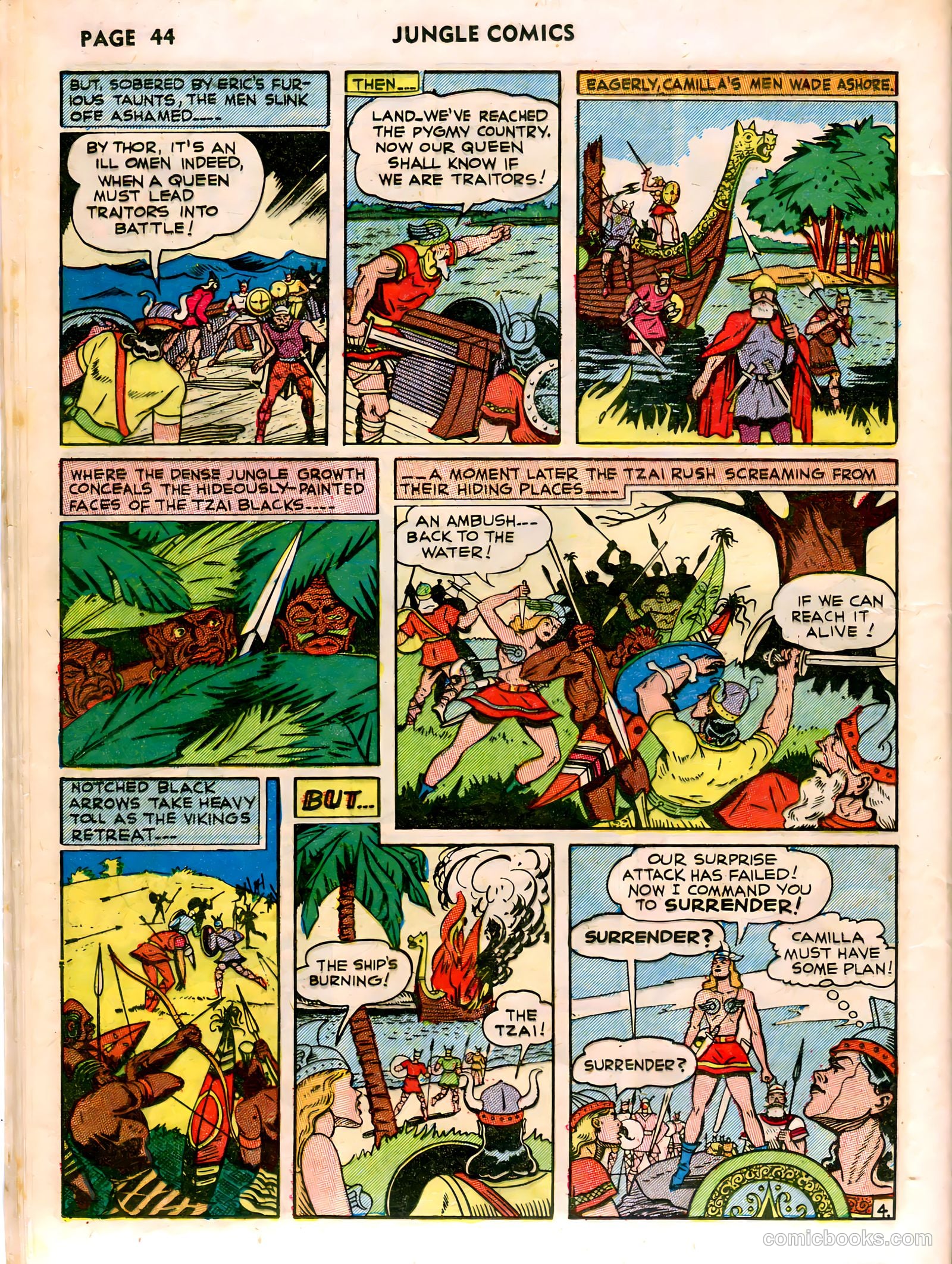 Jungle Comics #26 (1942) — page 46 of 68