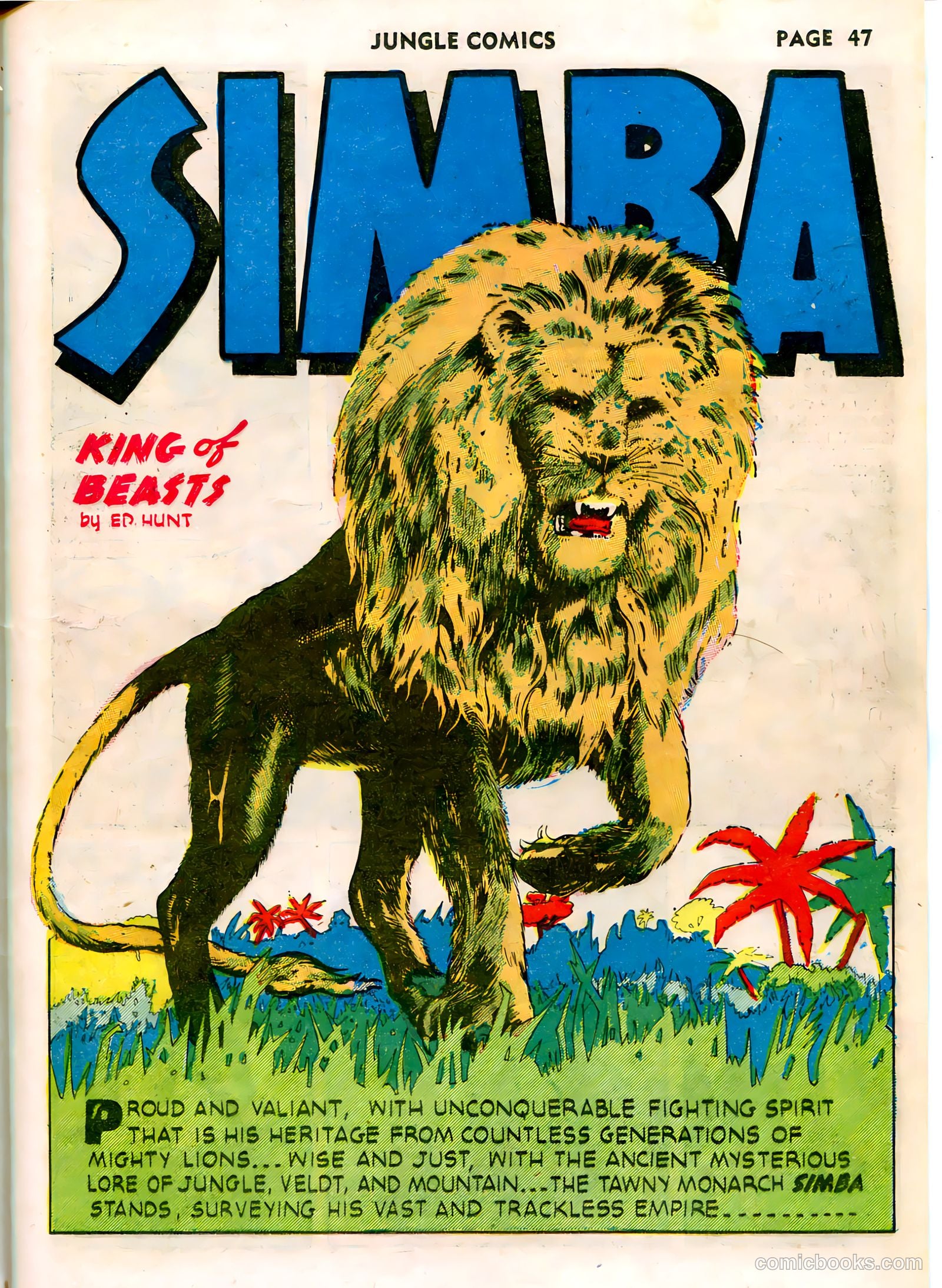 Jungle Comics #26 (1942) — page 49 of 68