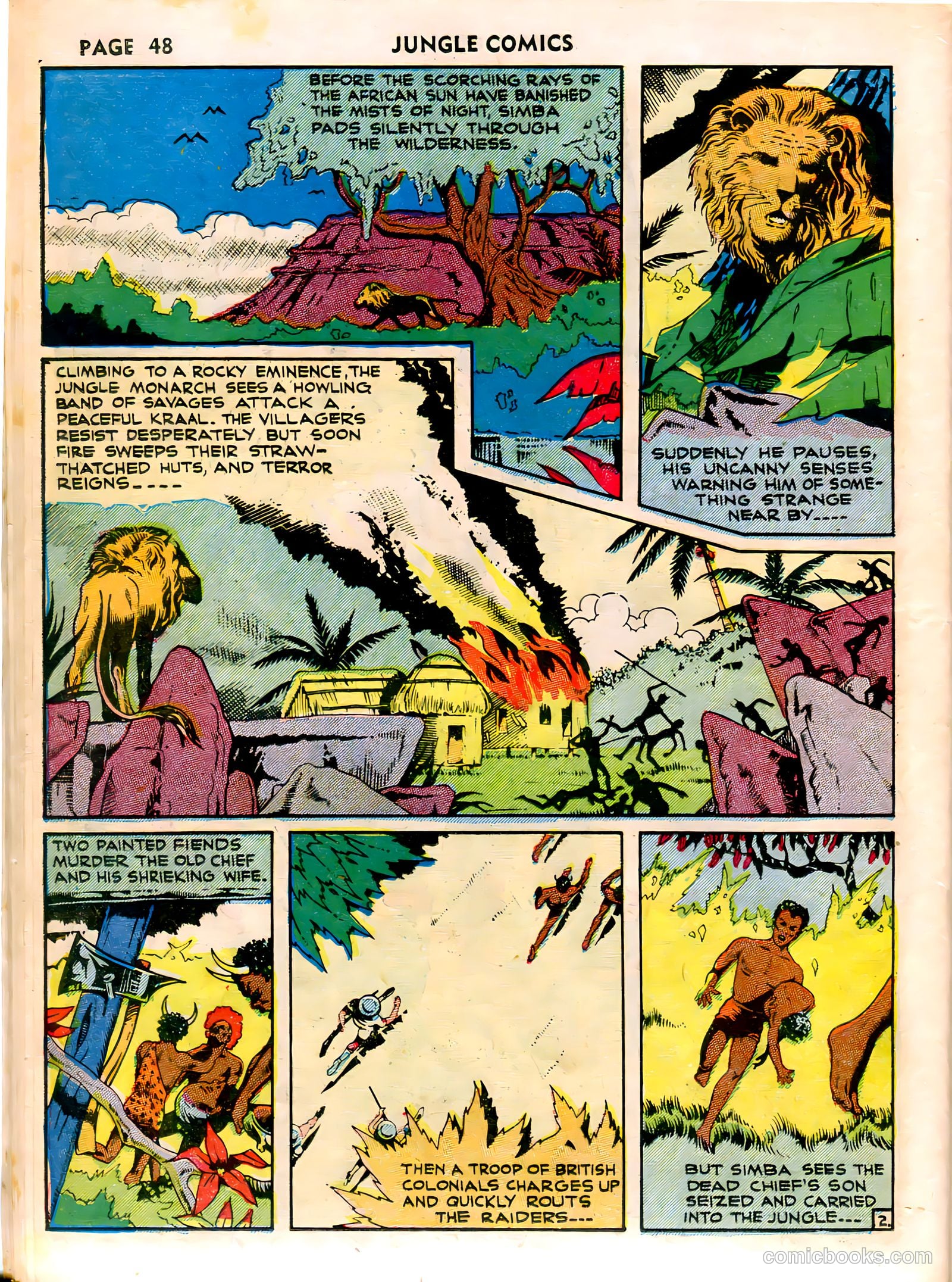 Jungle Comics #26 (1942) — page 50 of 68