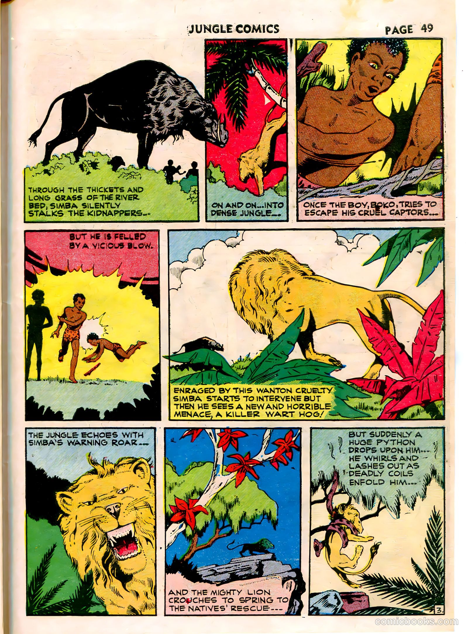 Jungle Comics #26 (1942) — page 51 of 68