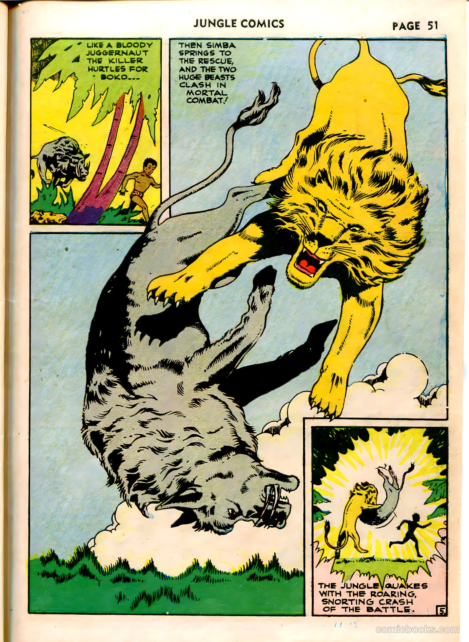 Jungle Comics #26 (1942) — page 53 of 68