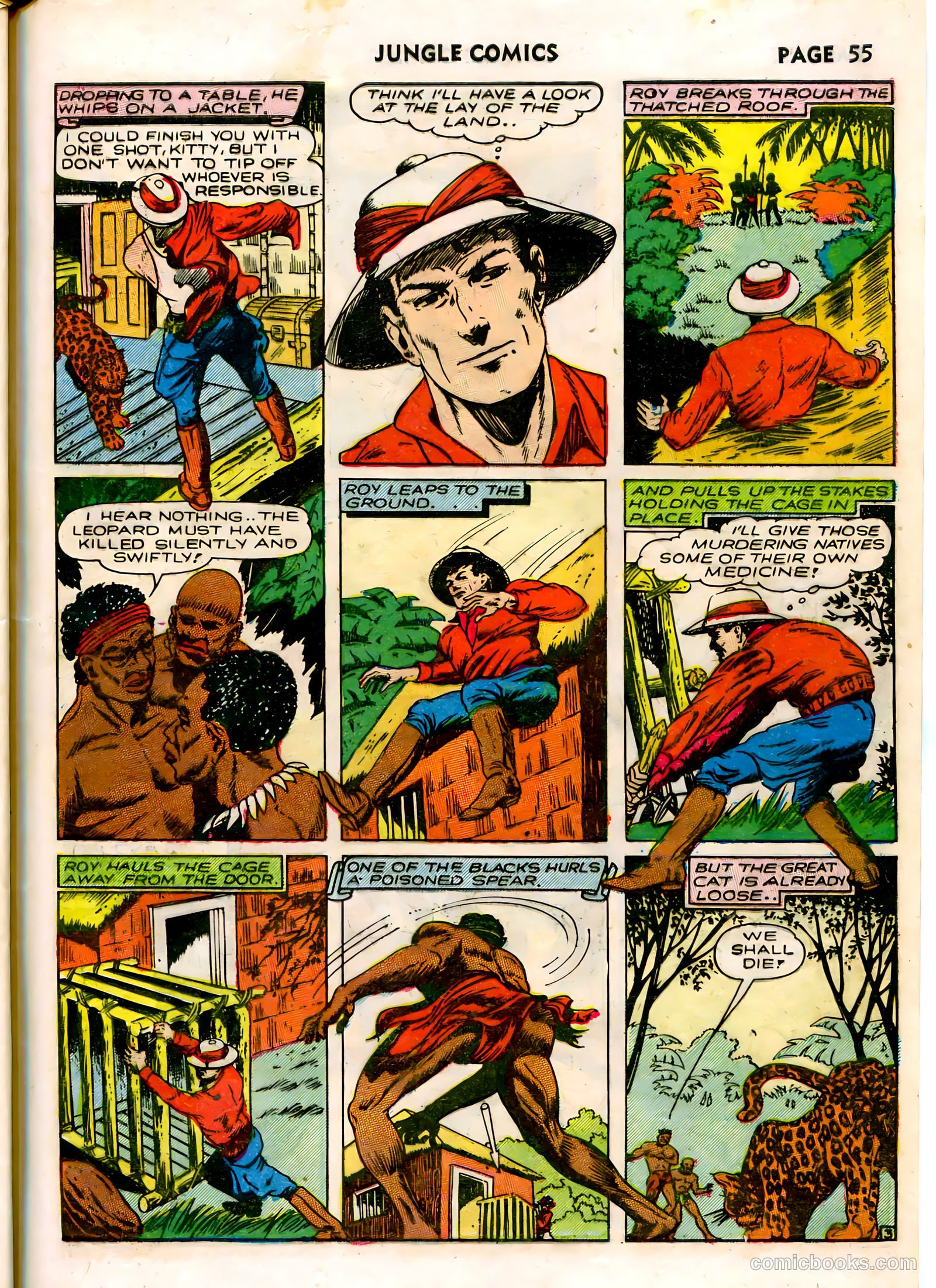 Jungle Comics #26 (1942) — page 57 of 68