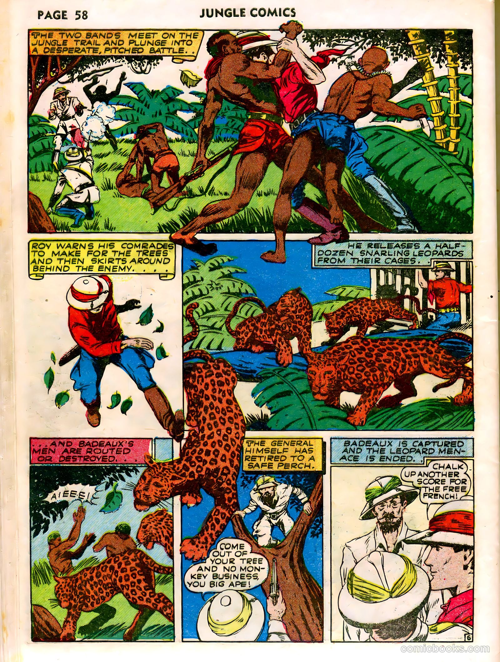 Jungle Comics #26 (1942) — page 60 of 68