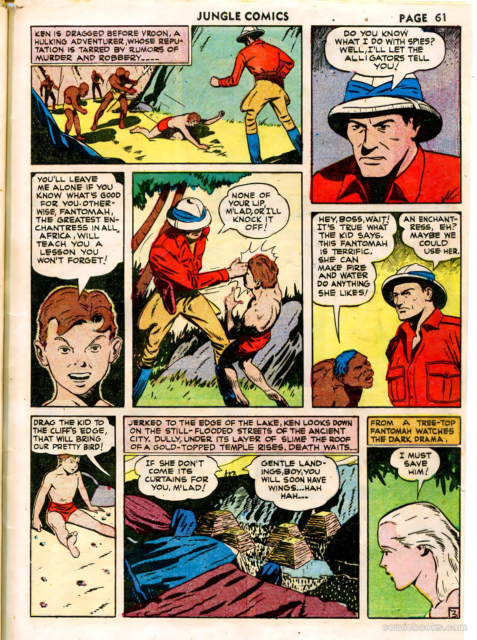 Jungle Comics #26 (1942) — page 63 of 68