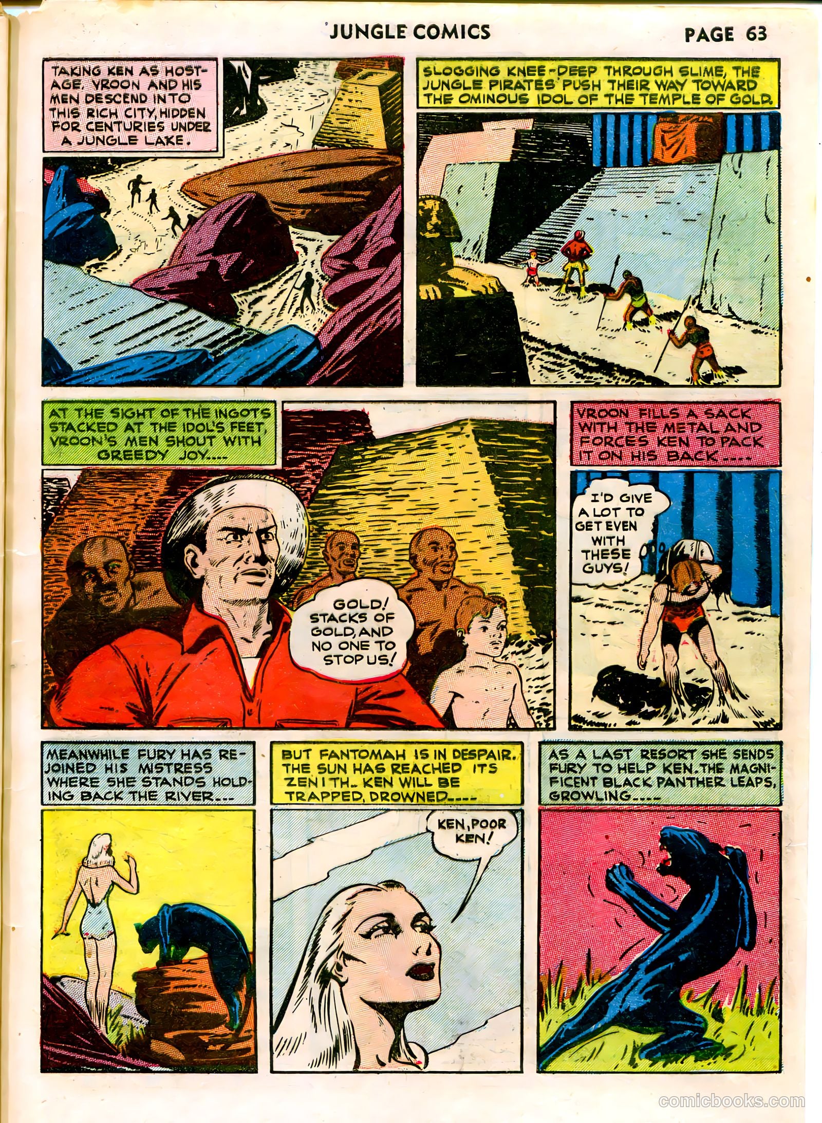 Jungle Comics #26 (1942) — page 65 of 68