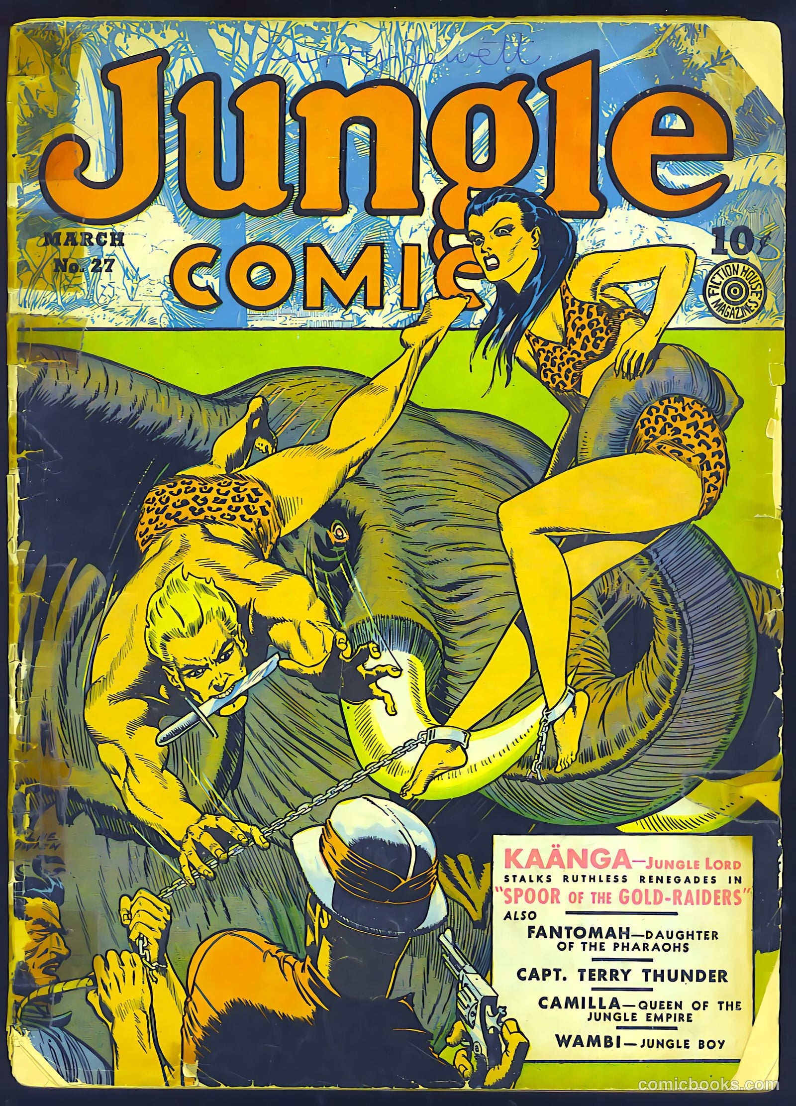 Jungle Comics #27