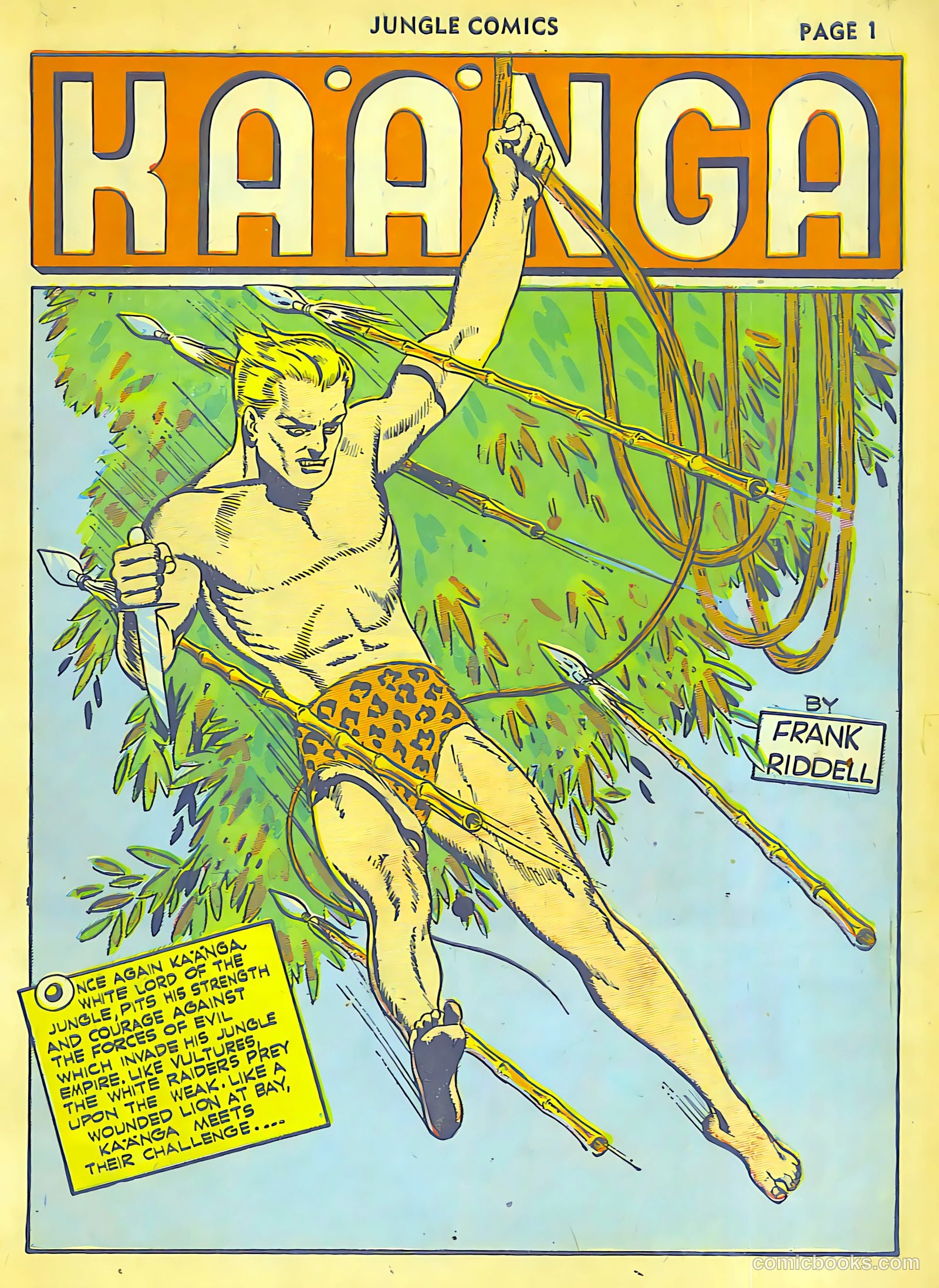 Jungle Comics #27 (1942) — page 3 of 68