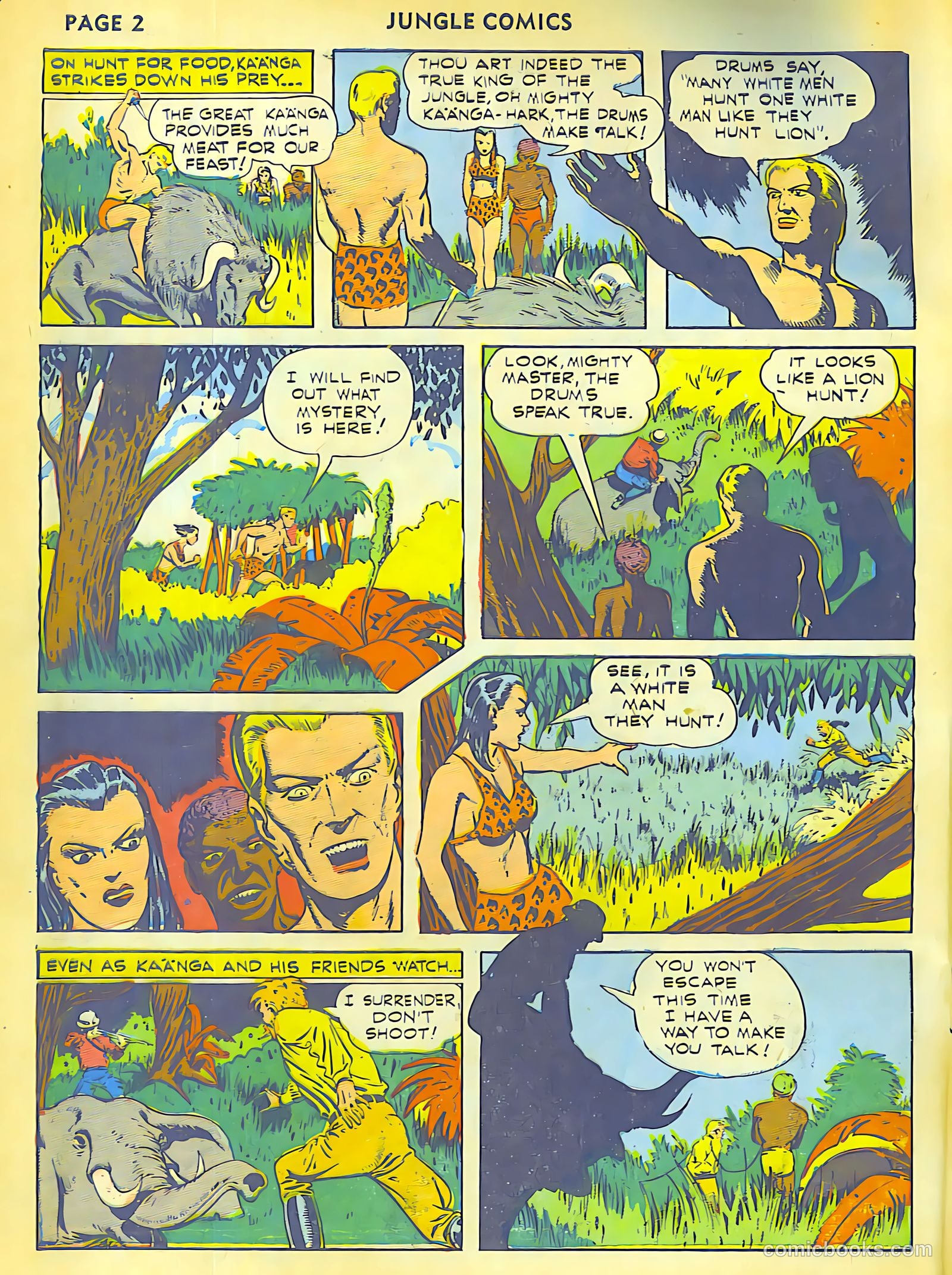 Jungle Comics #27 (1942) — page 4 of 68