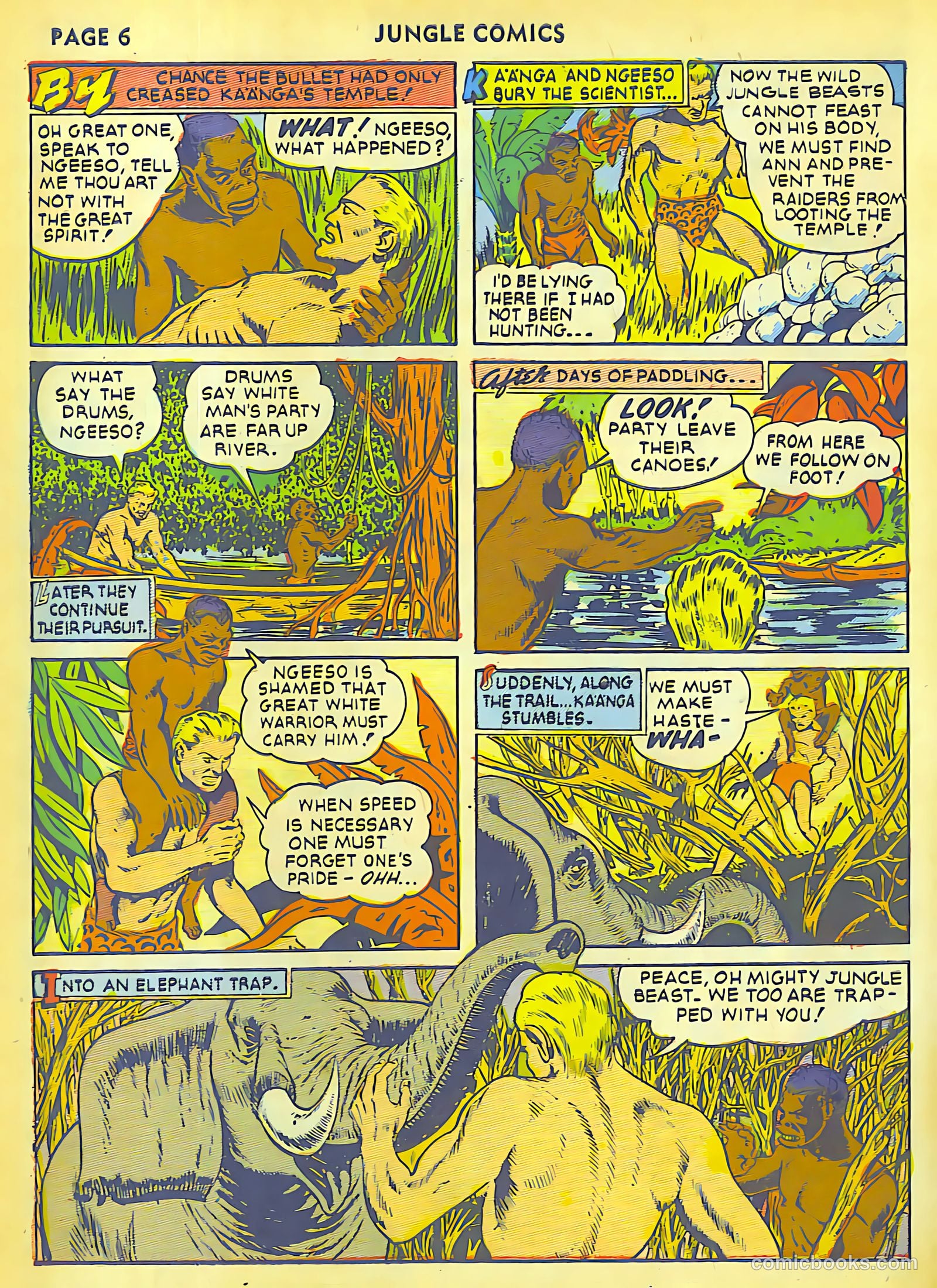 Jungle Comics #27 (1942) — page 8 of 68