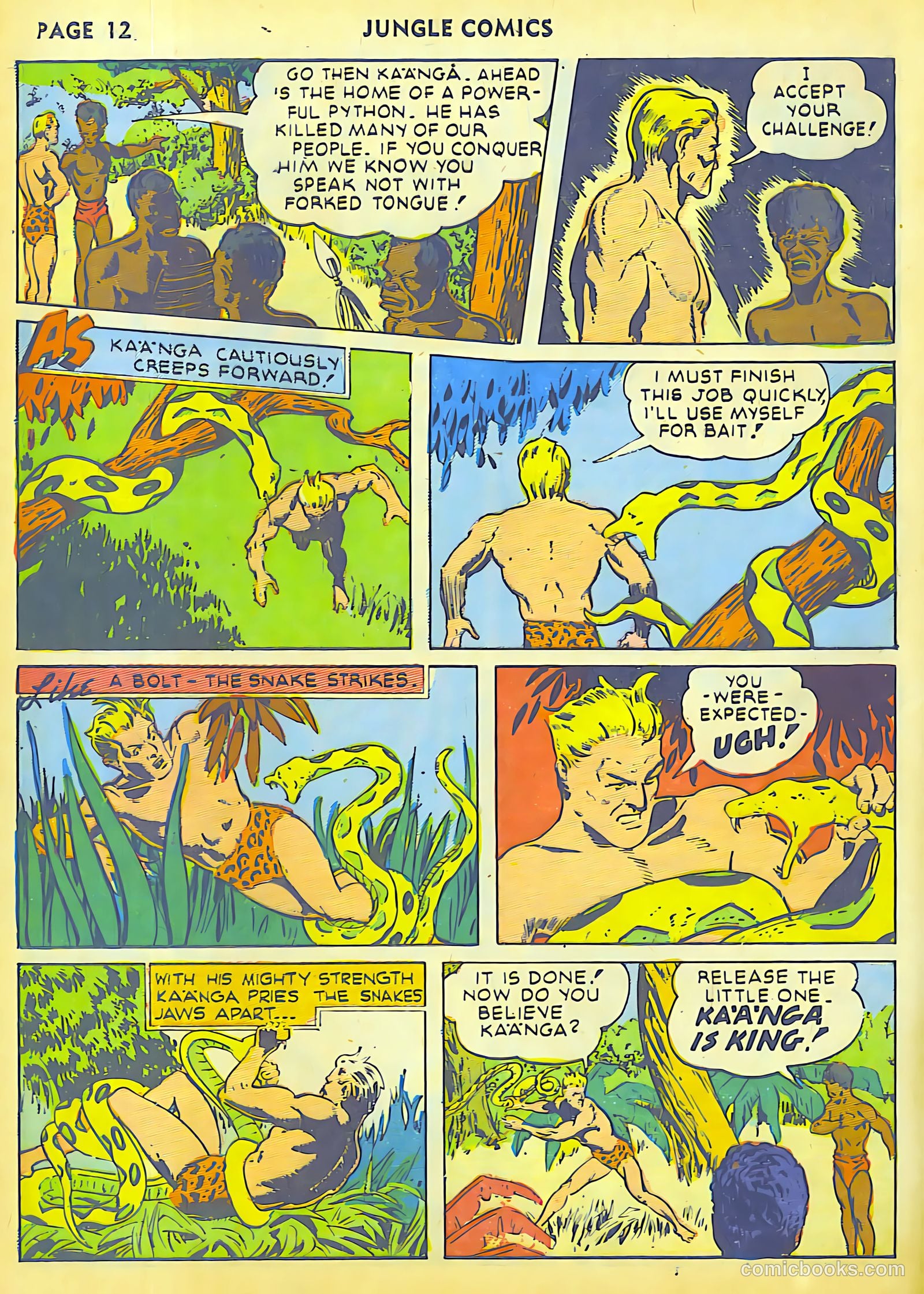 Jungle Comics #27 (1942) — page 14 of 68