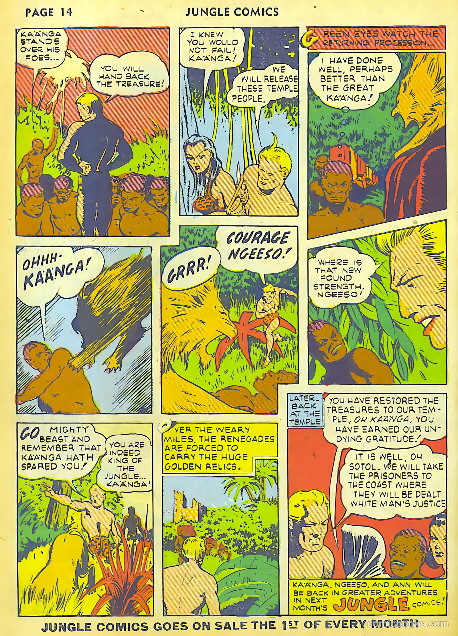 Jungle Comics #27 (1942) — page 16 of 68