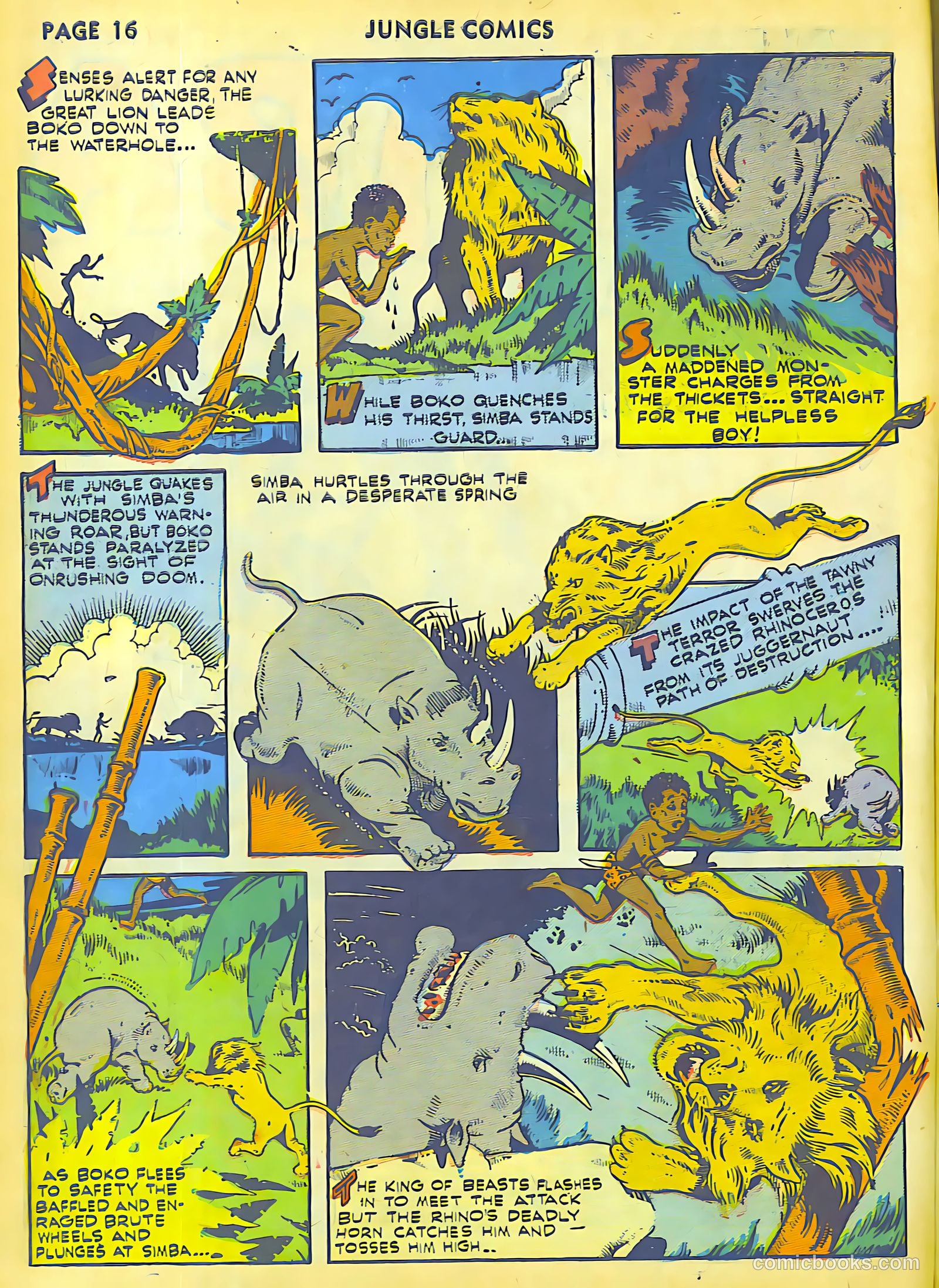 Jungle Comics #27 (1942) — page 18 of 68