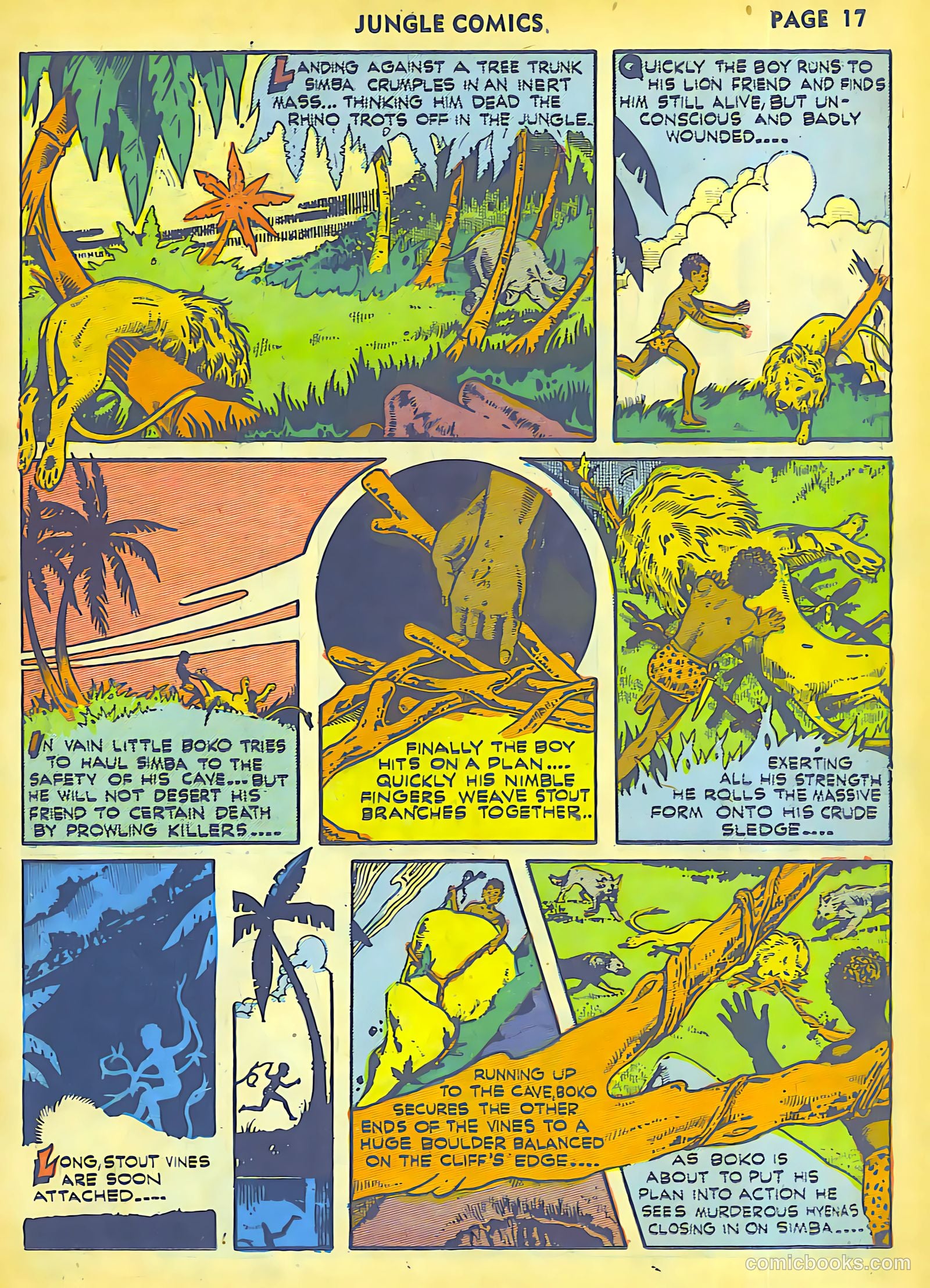 Jungle Comics #27 (1942) — page 19 of 68