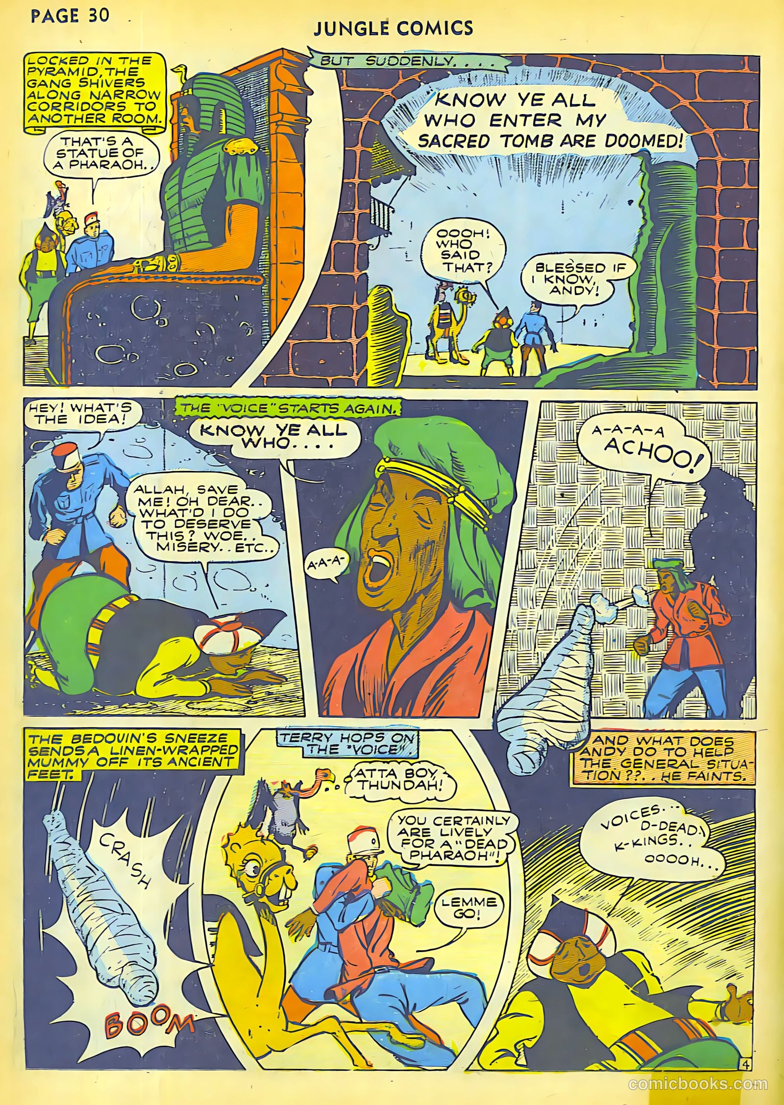 Jungle Comics #27 (1942) — page 32 of 68