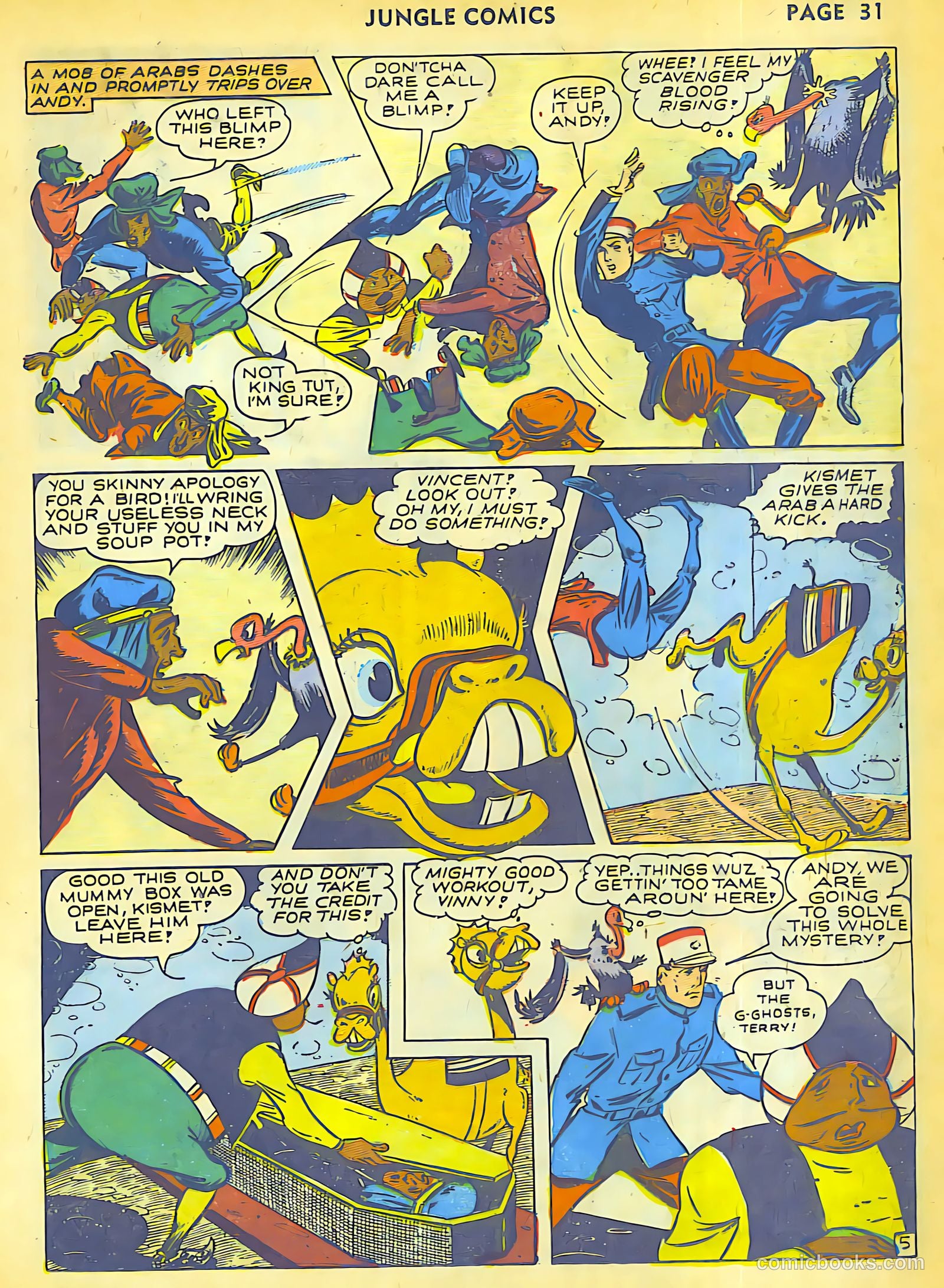 Jungle Comics #27 (1942) — page 33 of 68