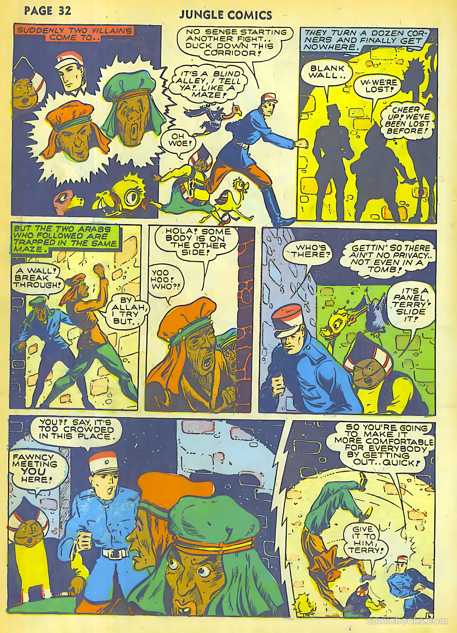 Jungle Comics #27 (1942) — page 34 of 68