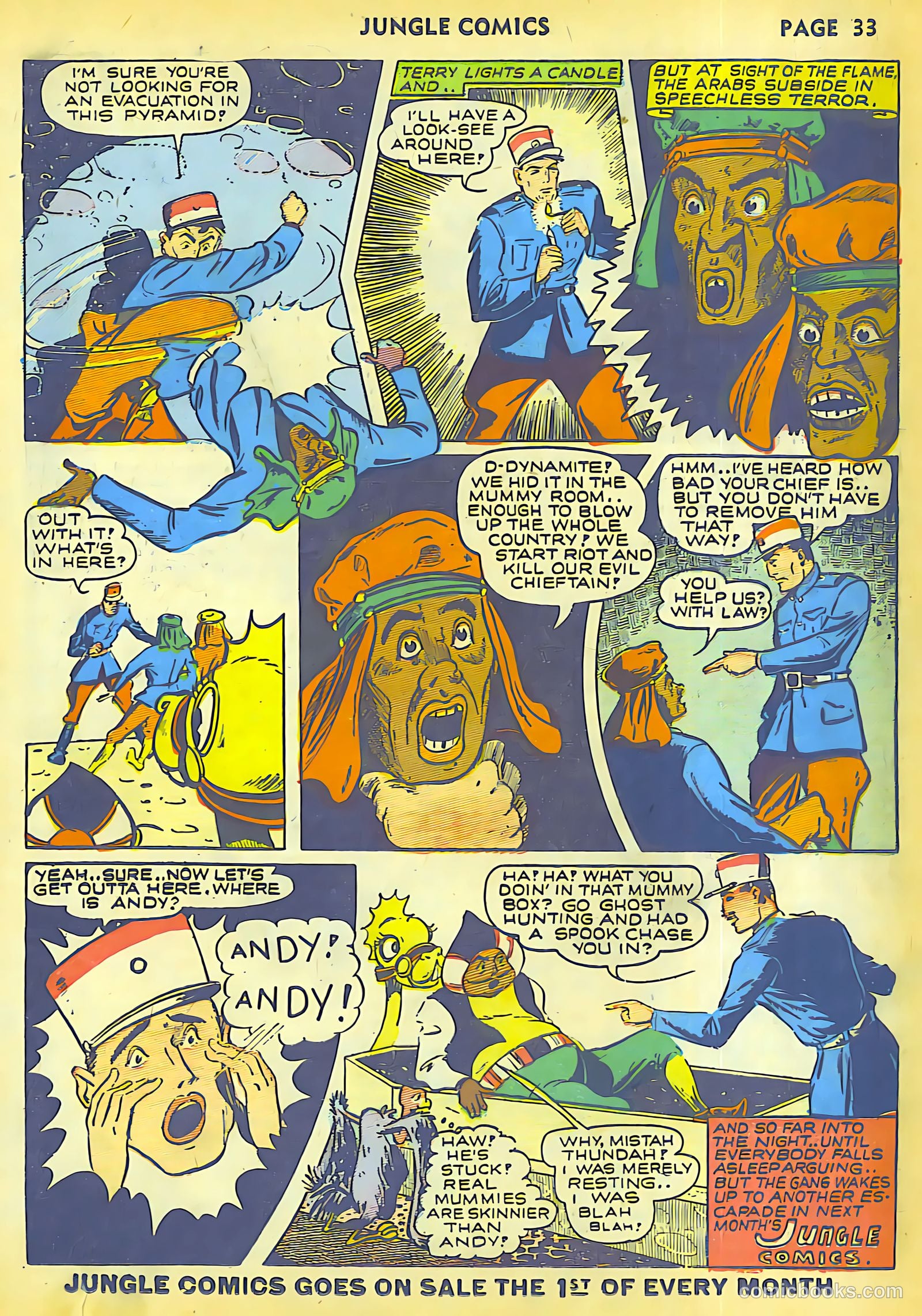 Jungle Comics #27 (1942) — page 35 of 68