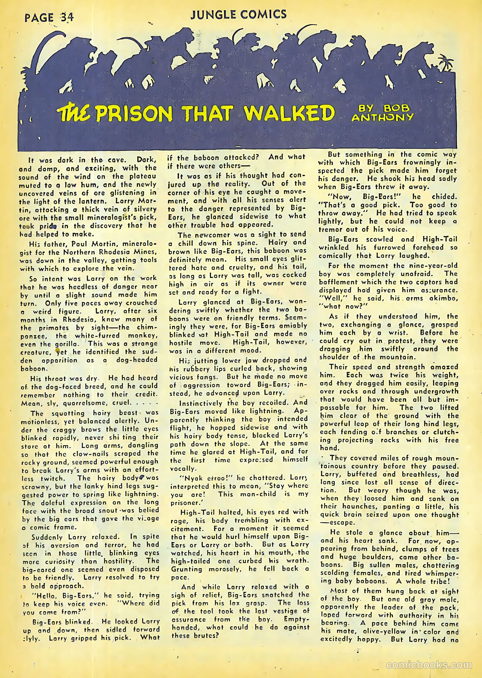 Jungle Comics #27 (1942) — page 36 of 68