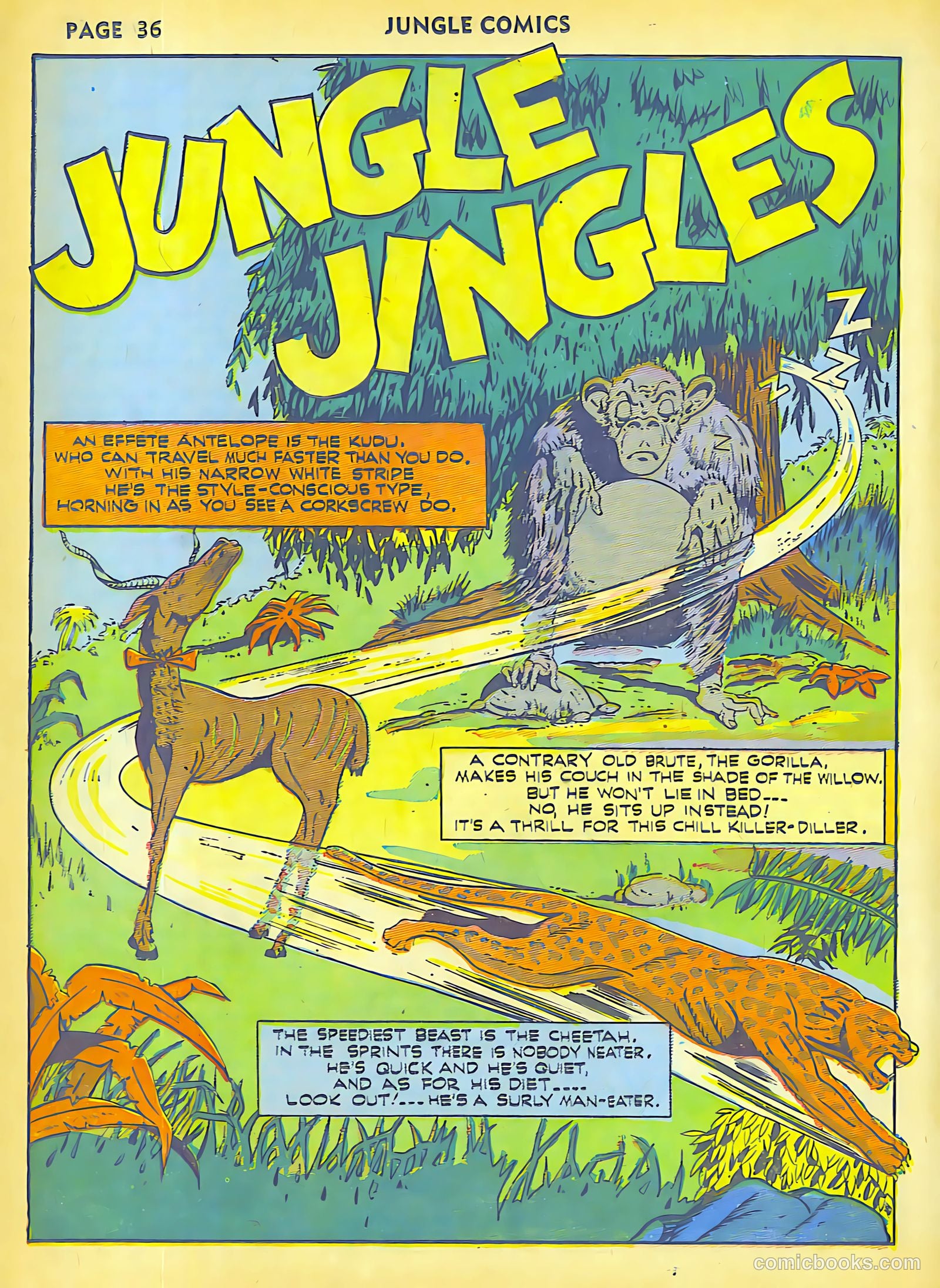 Jungle Comics #27 (1942) — page 38 of 68