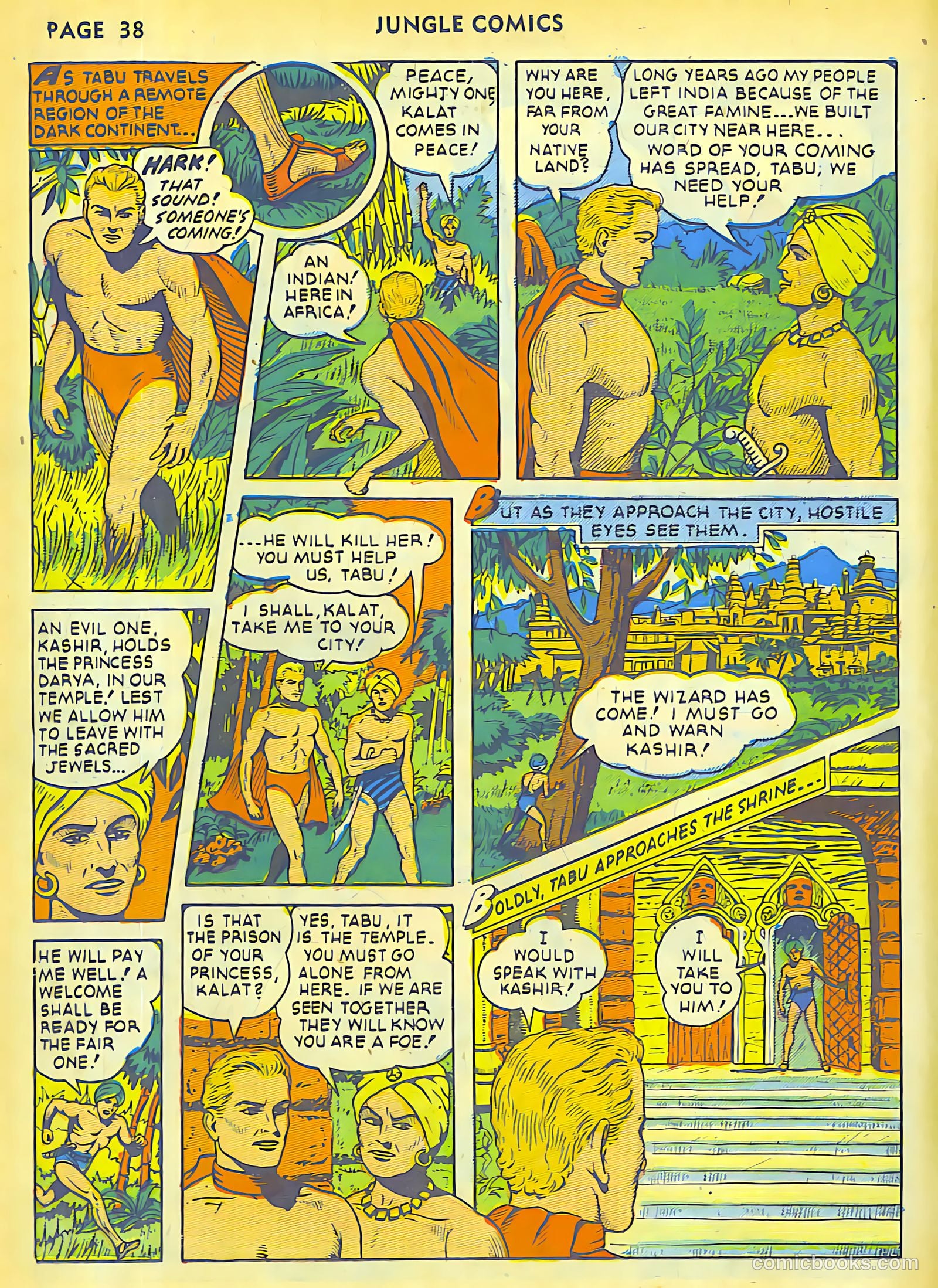 Jungle Comics #27 (1942) — page 40 of 68
