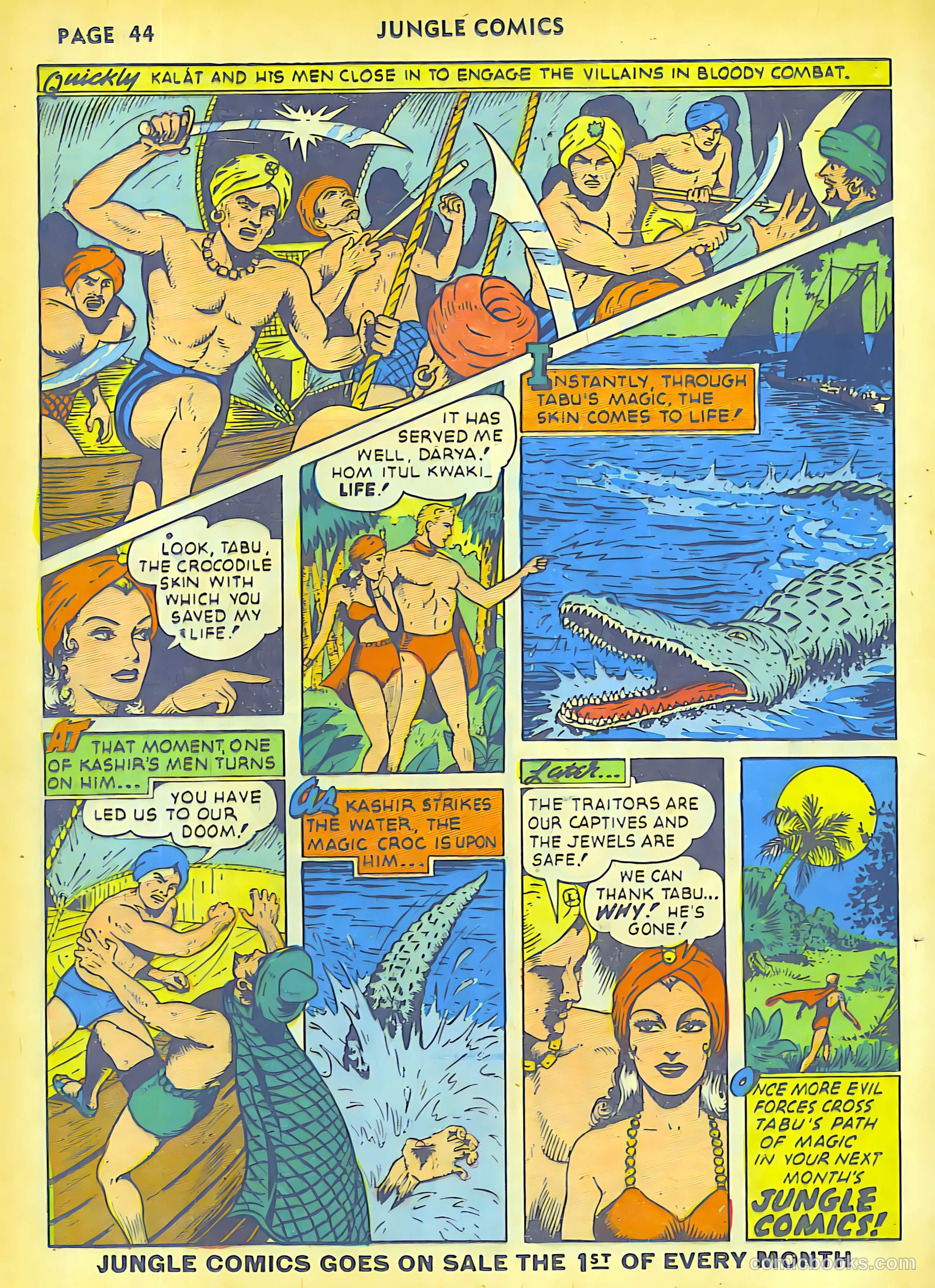 Jungle Comics #27 (1942) — page 46 of 68