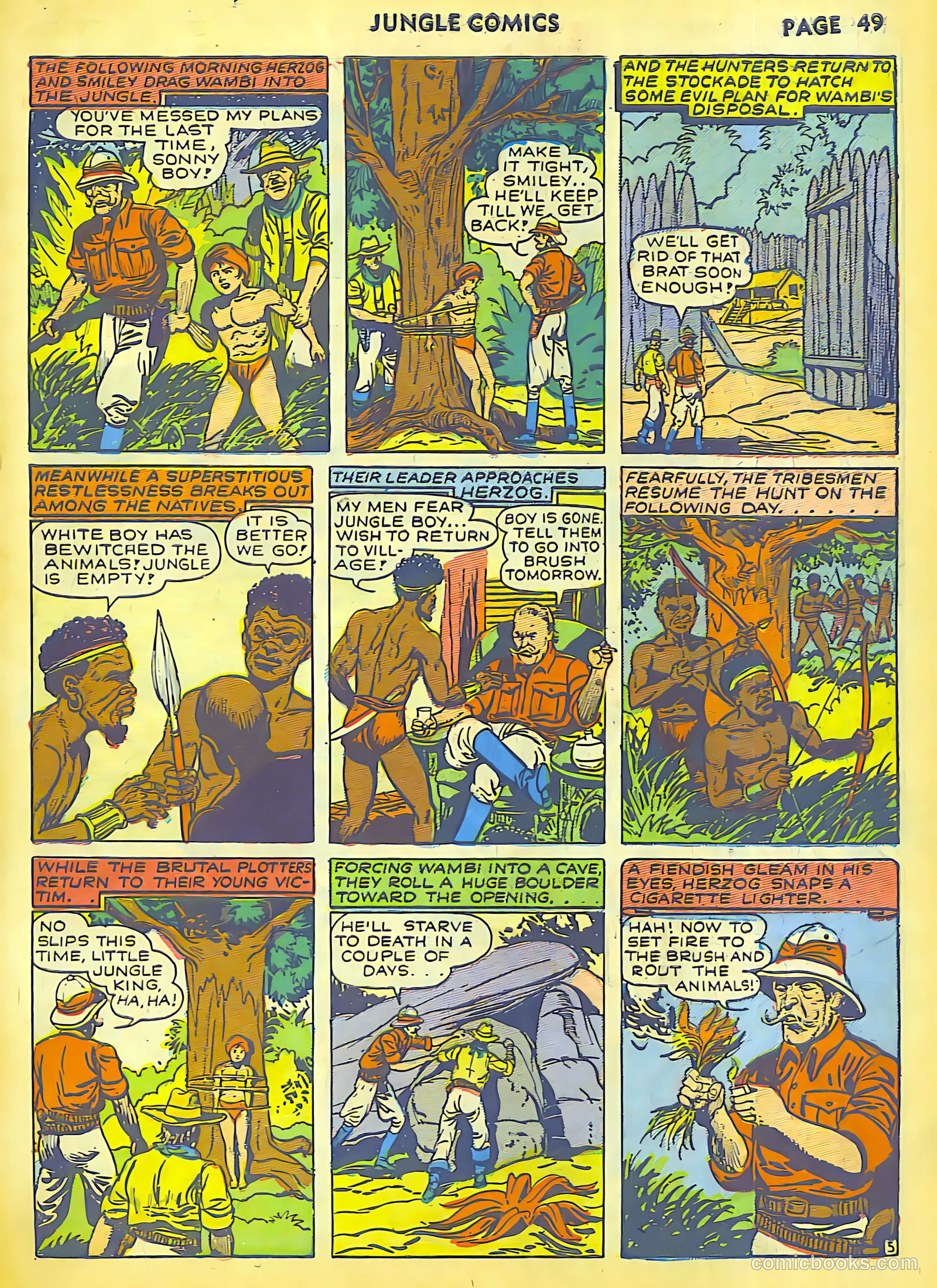 Jungle Comics #27 (1942) — page 51 of 68