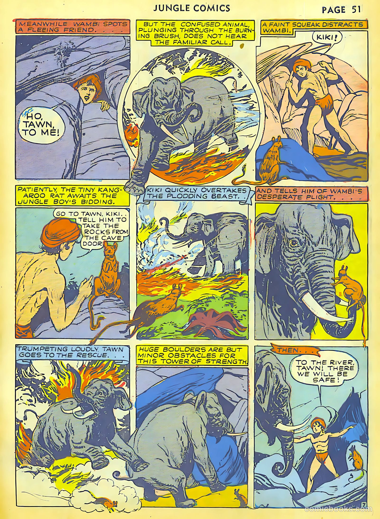 Jungle Comics #27 (1942) — page 53 of 68